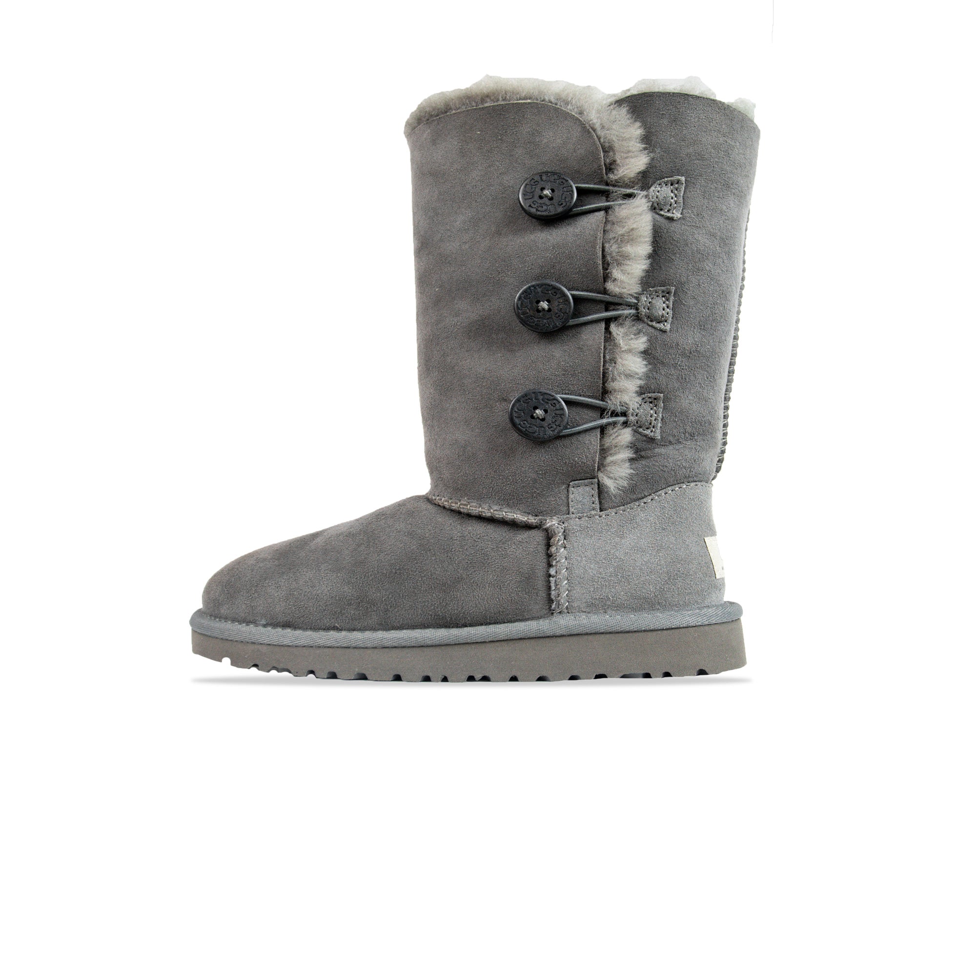 UGG Kids Bailey Button I Boots Grey