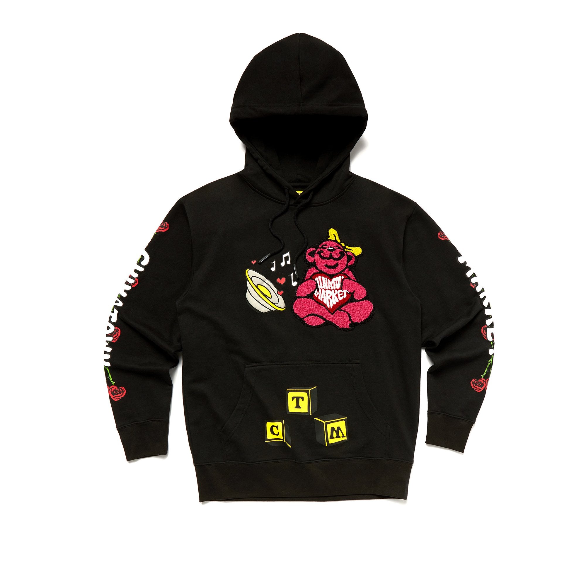 Chinatown Market Mens Be Mine Black Hoodie