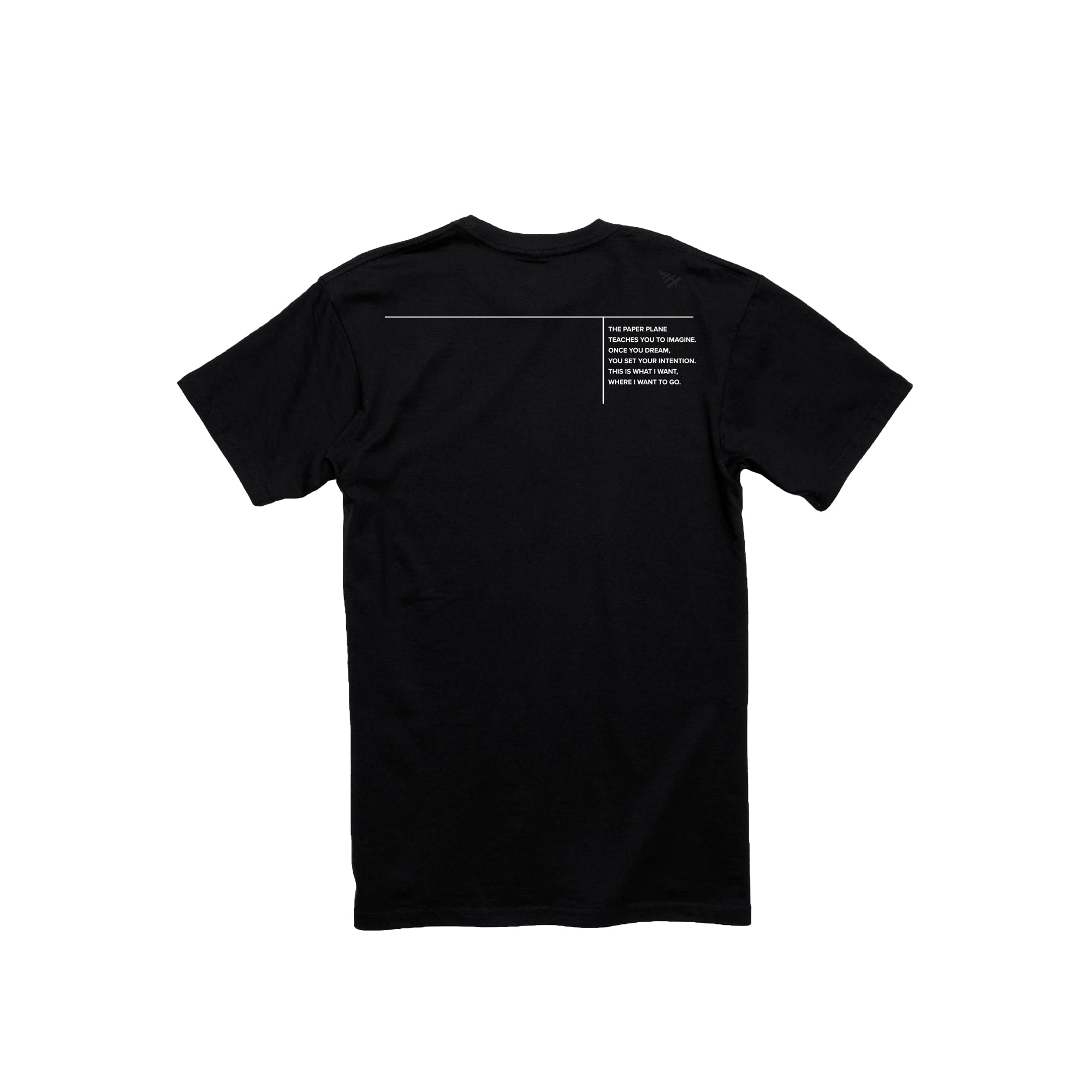 Paper Planes Mens Elevate And Amplify Tee 'Black'