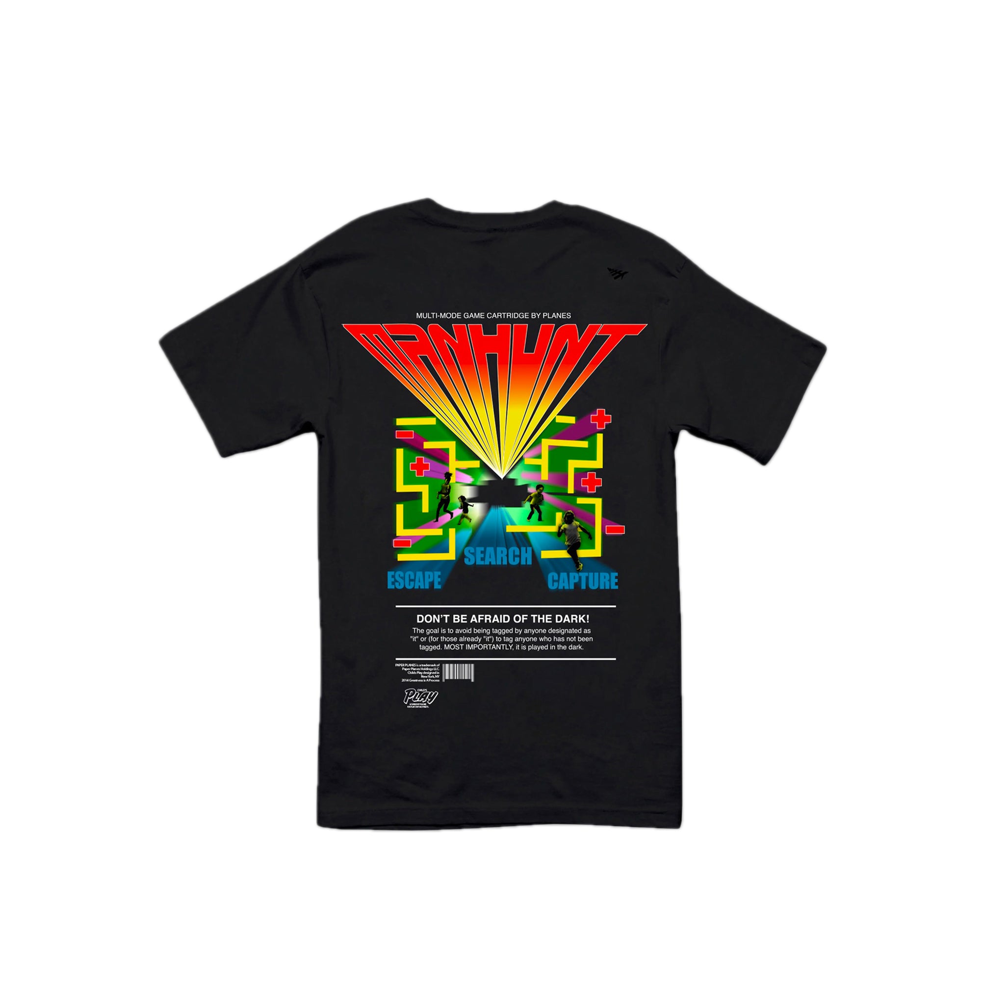 Paper Planes Mens Manhunt SS Tee