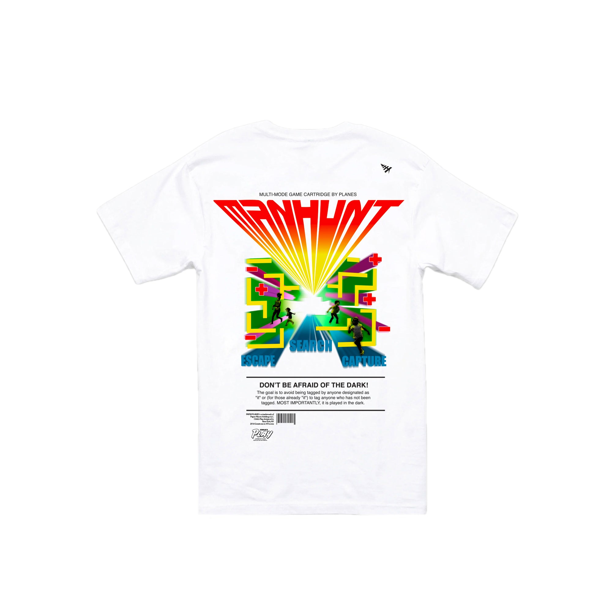 Paper Planes Mens Manhunt SS Tee