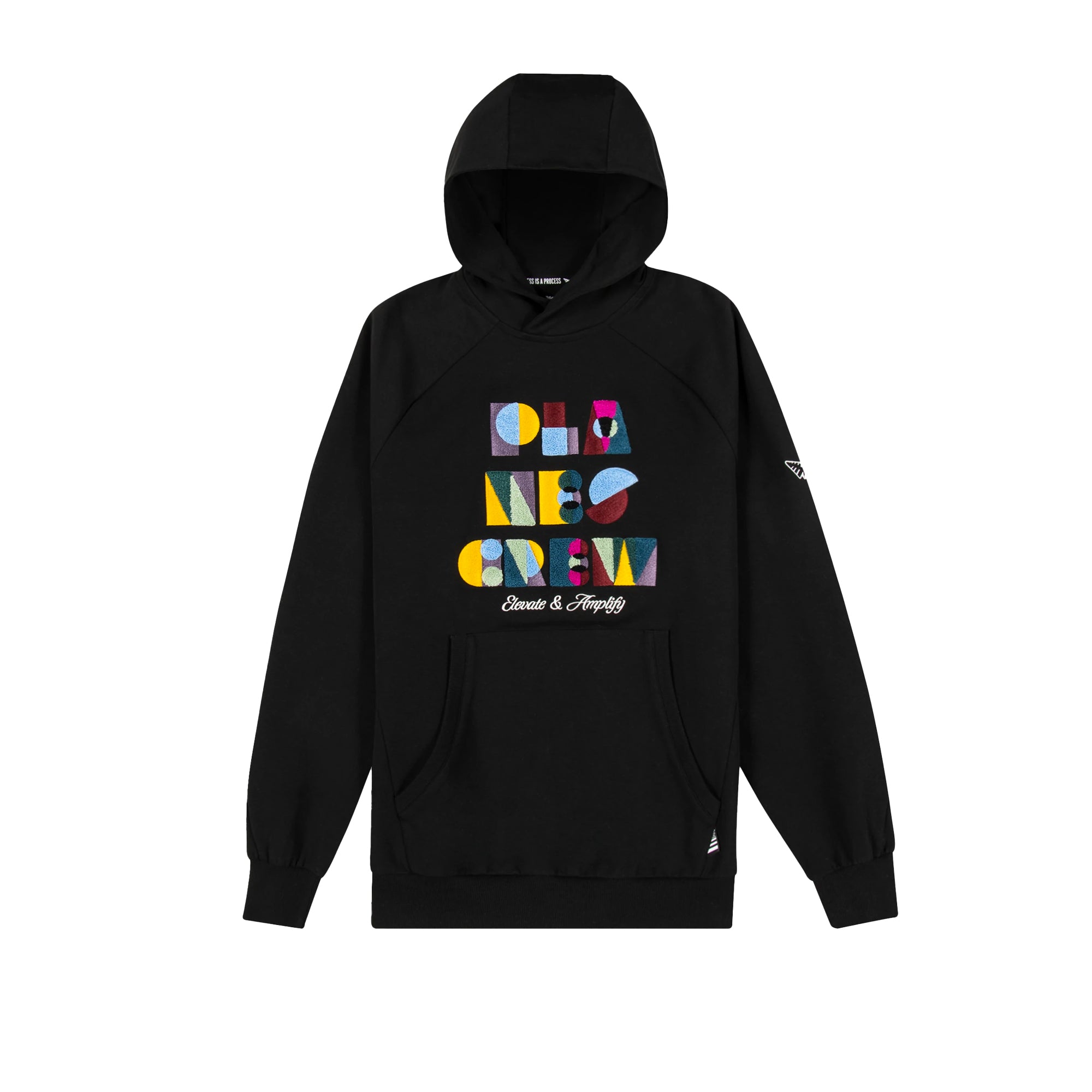 Paper Planes Mens In Living Color Hoodie 'Black'