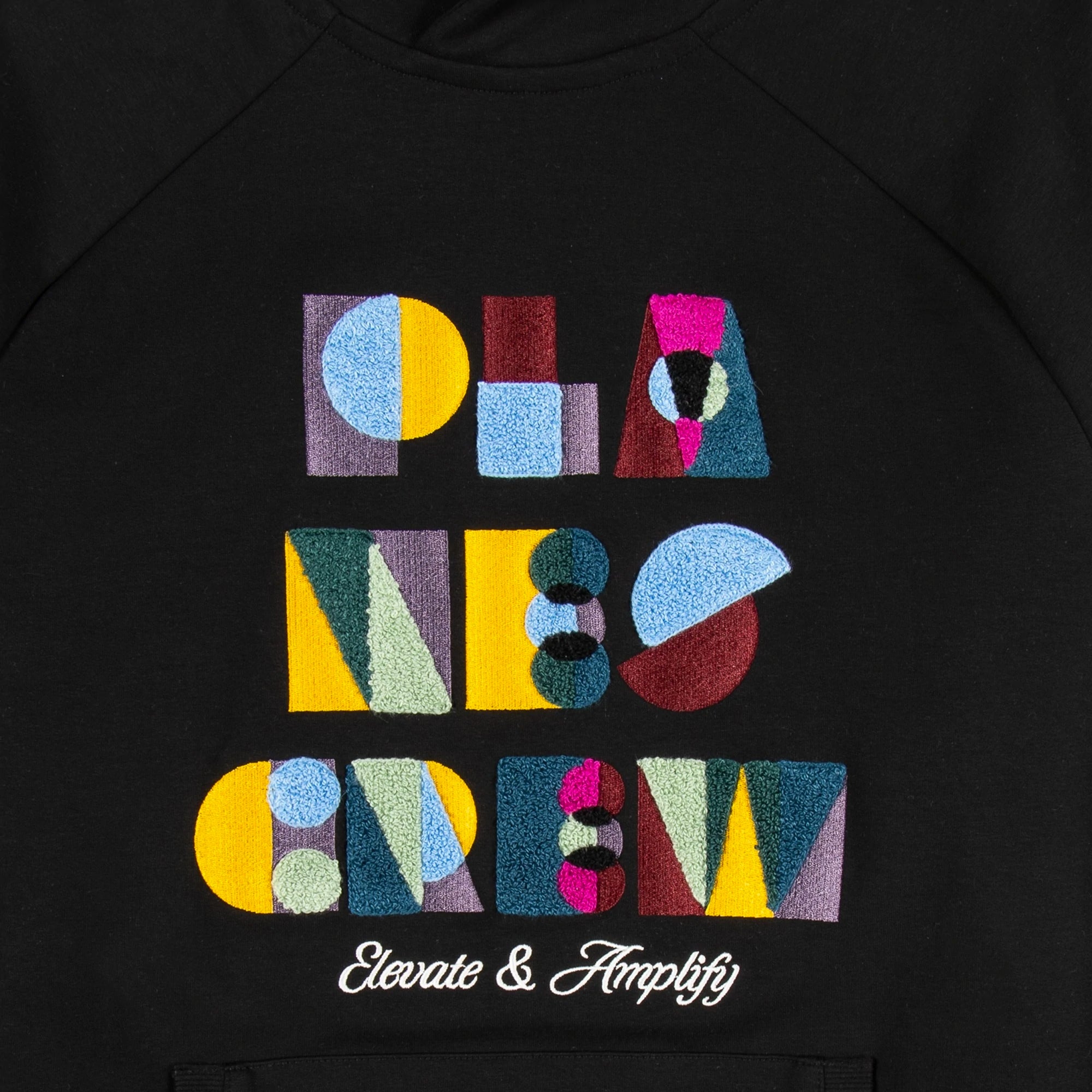 Paper Planes Mens In Living Color Hoodie 'Black'