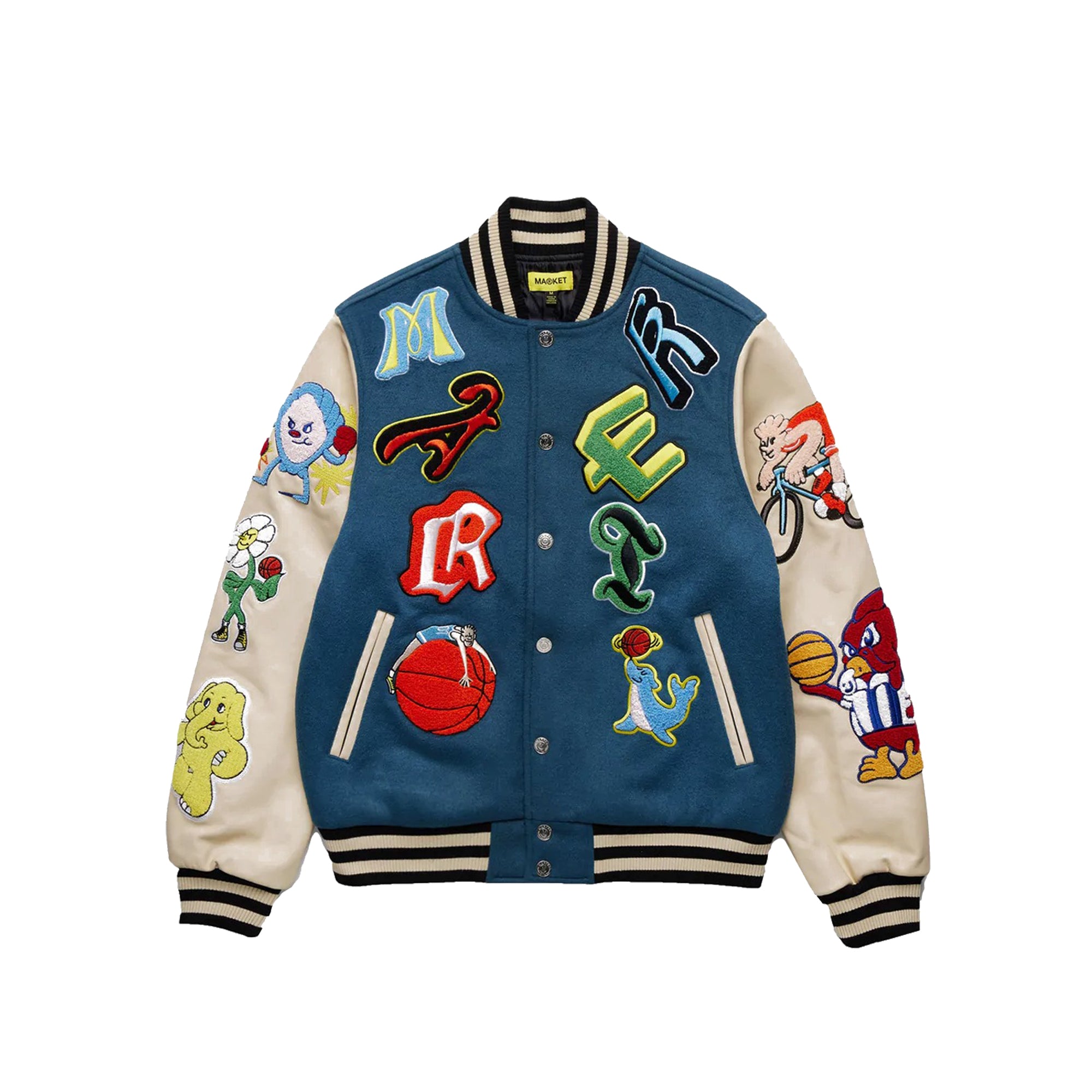 Market Mens Overload Varsity Jacket