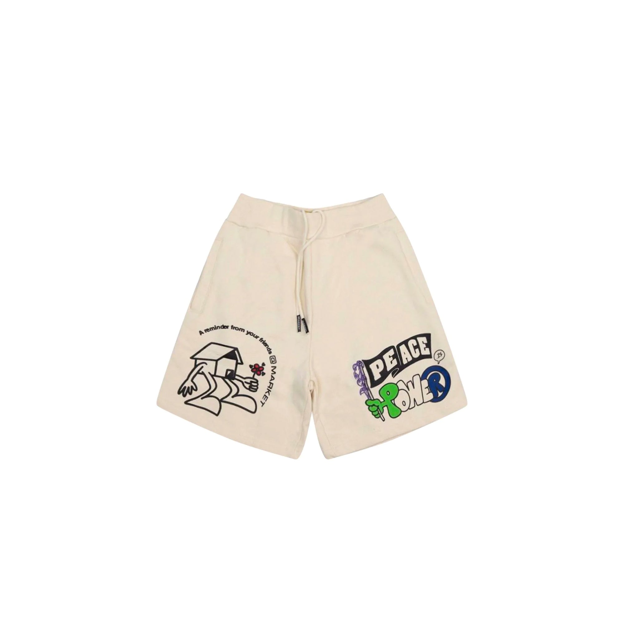 Market Mens Peace and Power Sweatshorts