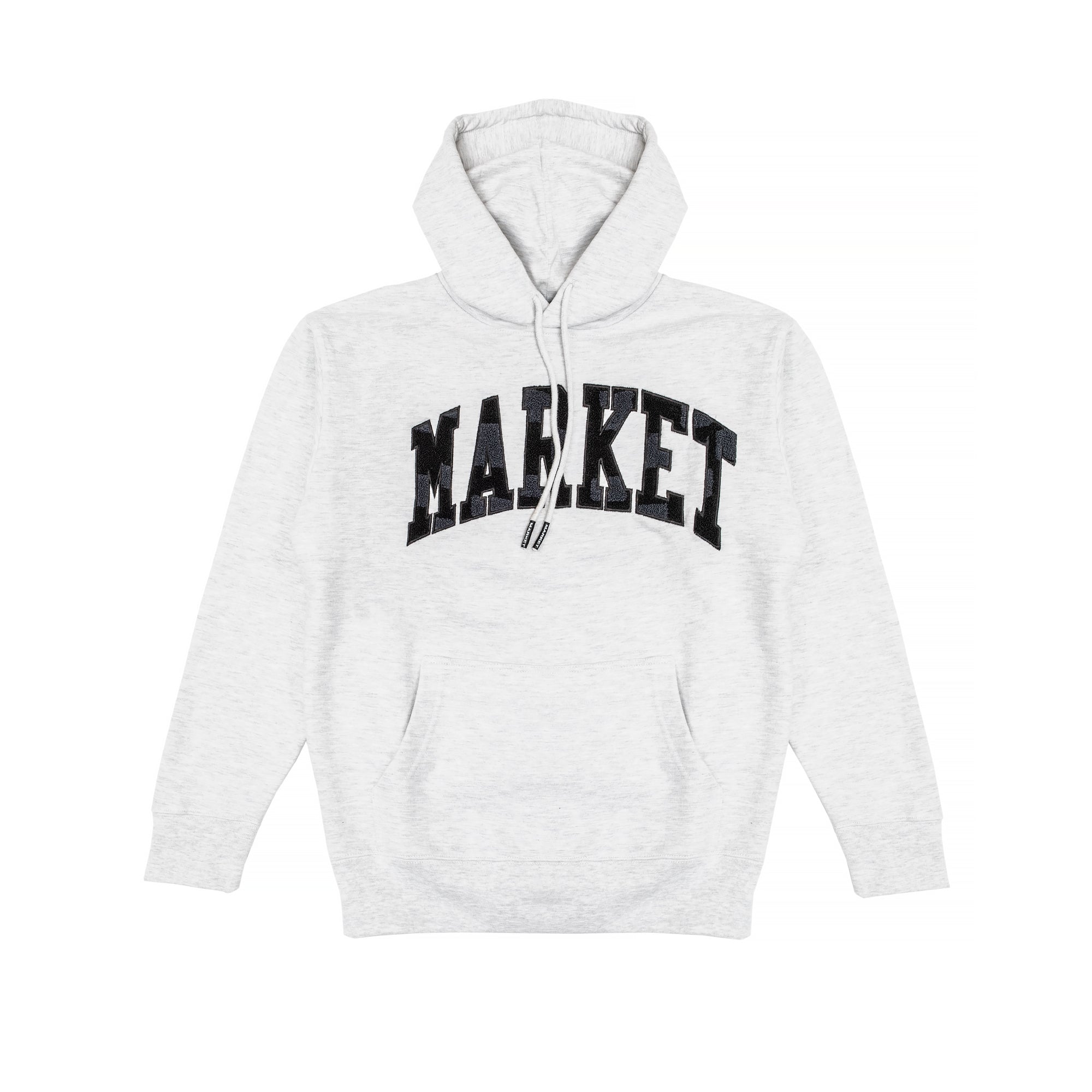Market Mens Chess Club Applique Fleece Hoodie