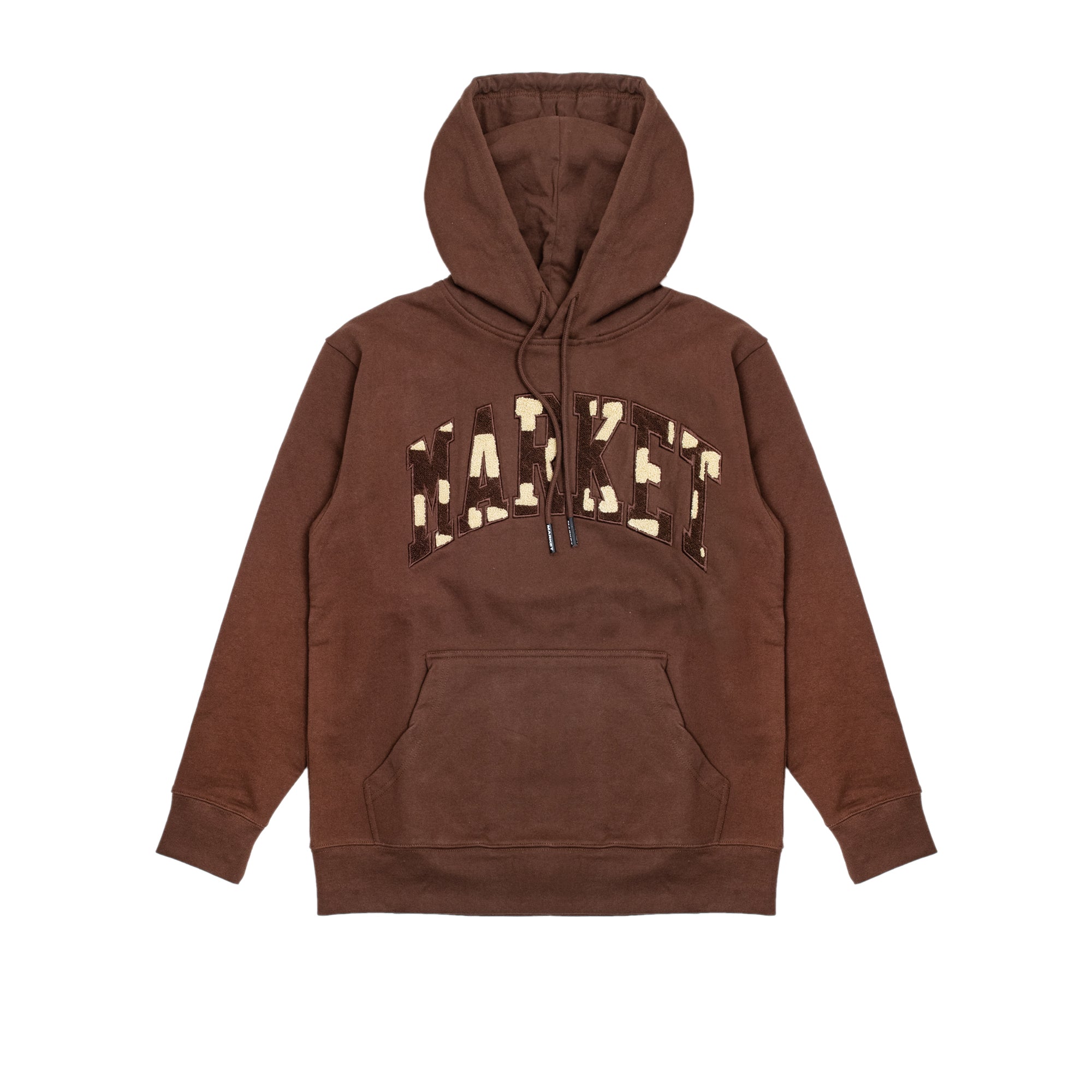 Market Mens Chess Club Applique Fleece Hoodie