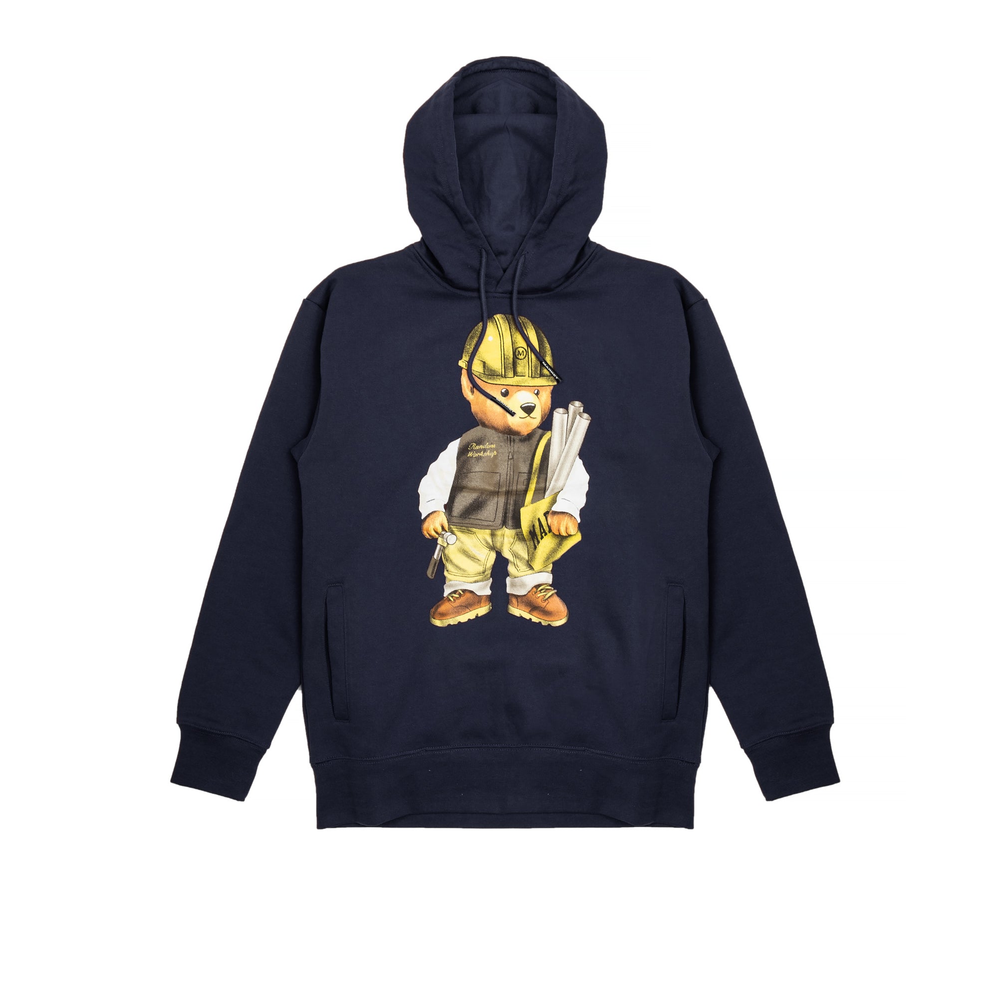 Market Mens Workshop Bear Hoodie