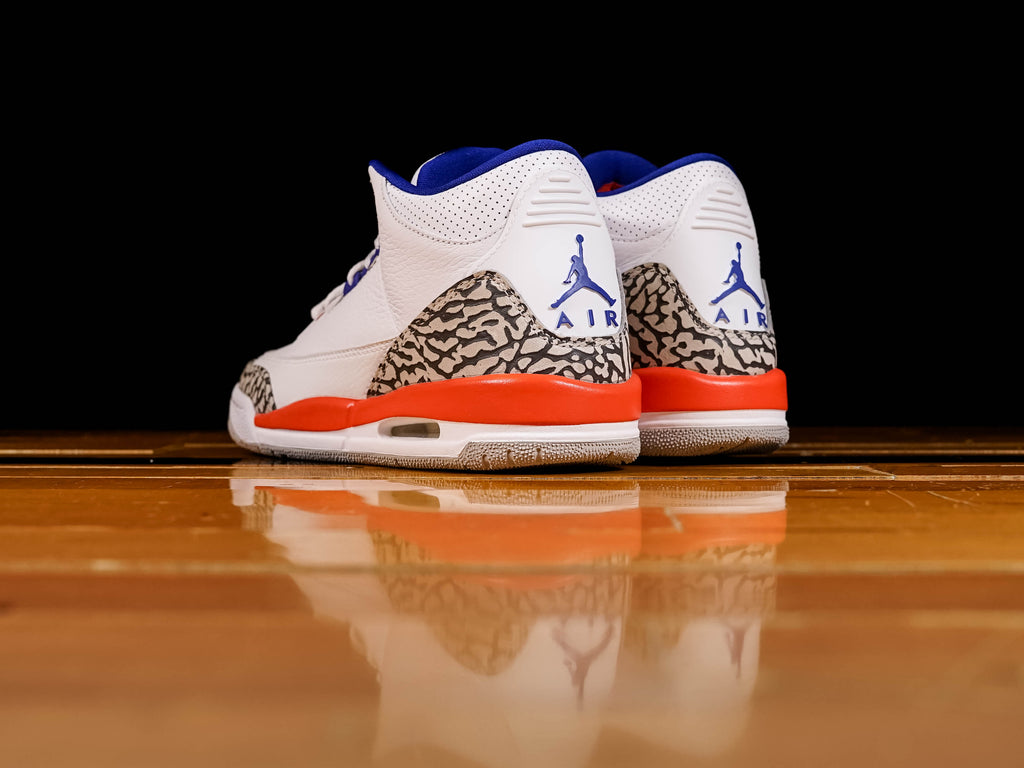 Kid's Air Jordan 3 Retro GS 'Knicks' | 398614-148 | Renarts