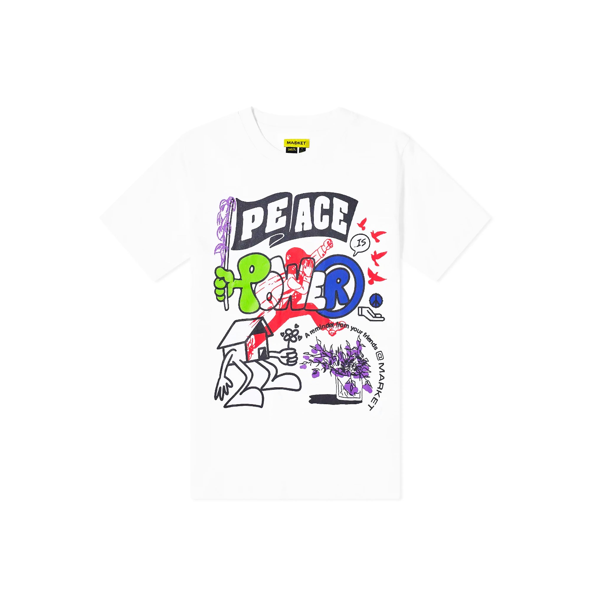 Market Mens Peace and Power SS Tee