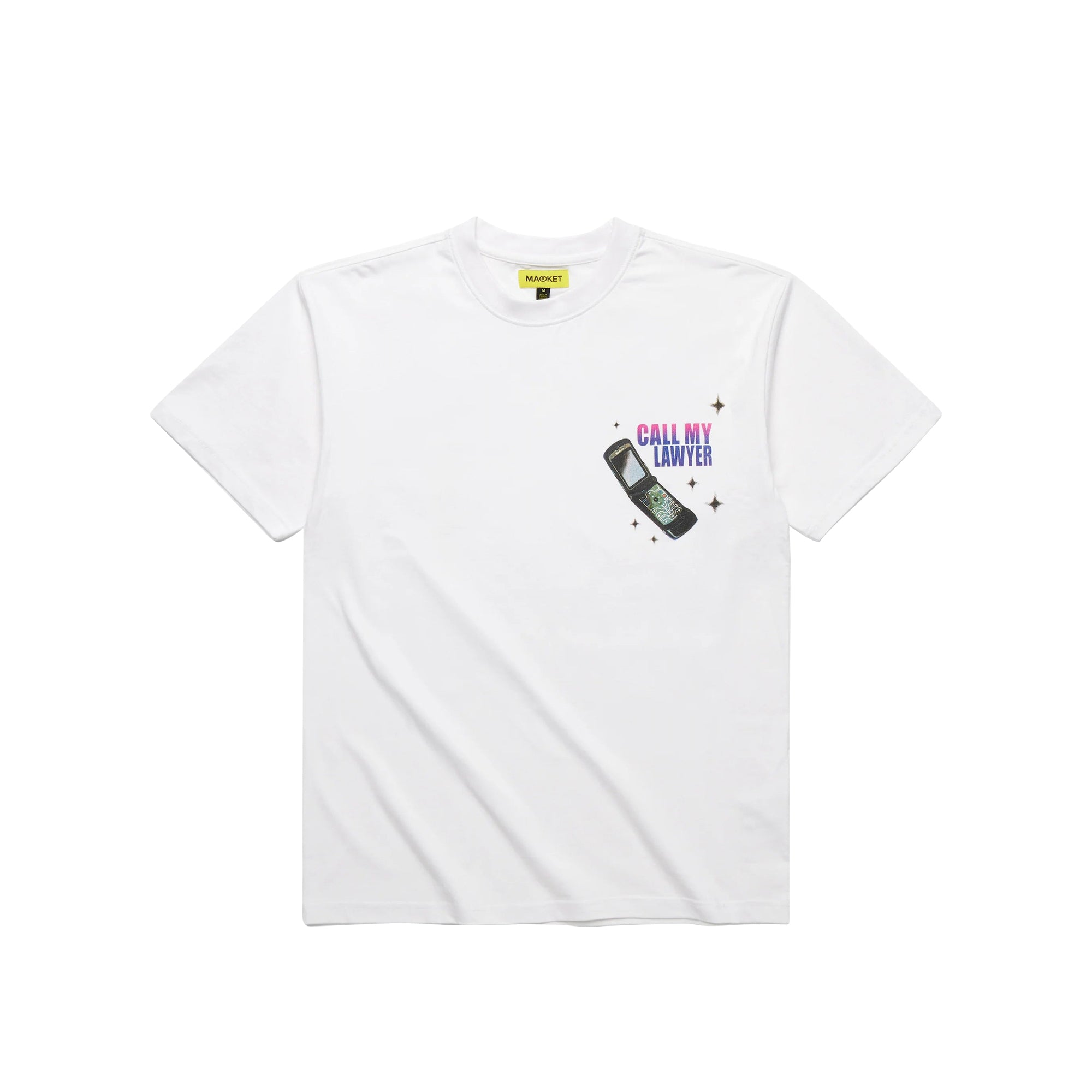 Market Mens Call My Lawyer Act Now SS T Shirt