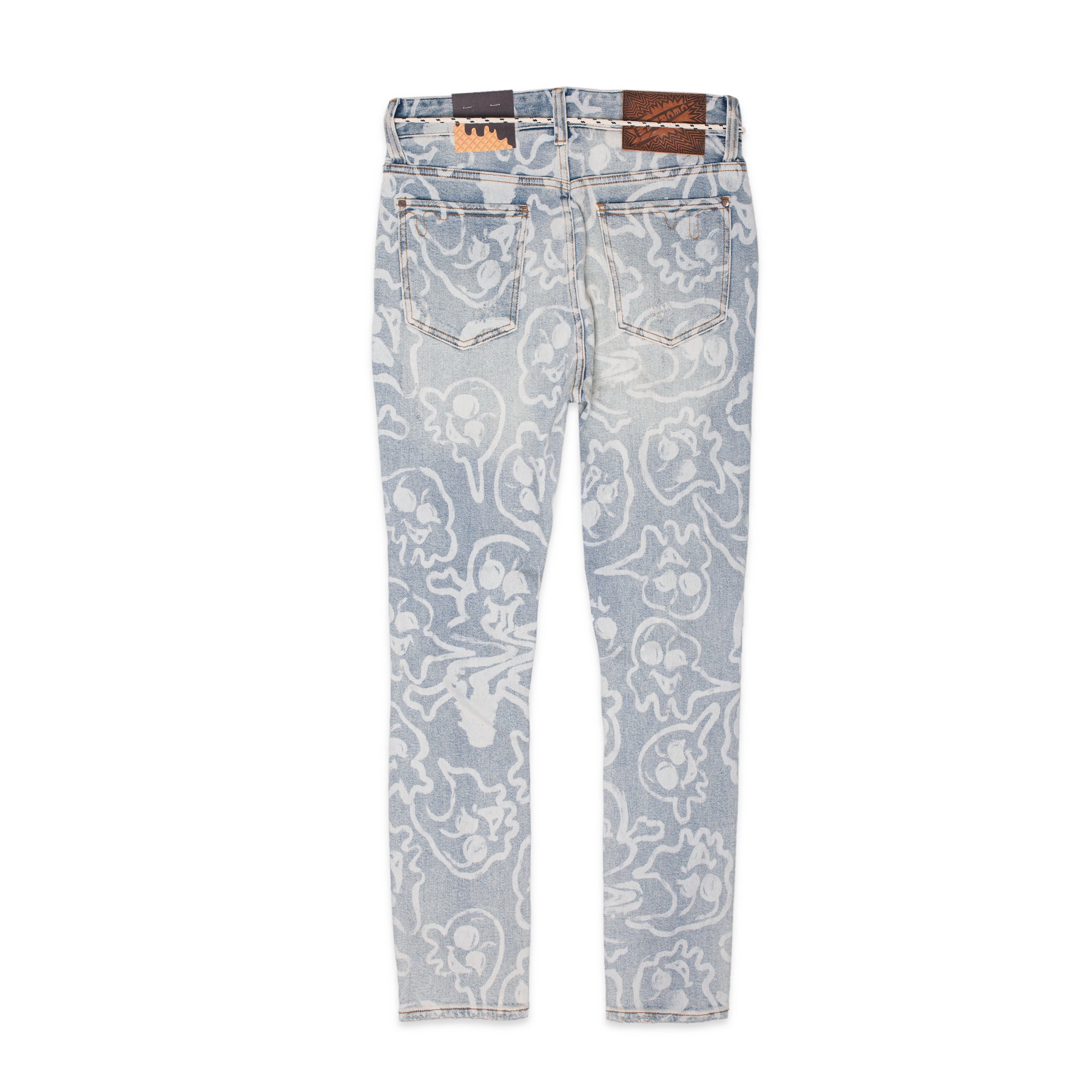 Icecream Mens 'Light Blue' Melting Jeans