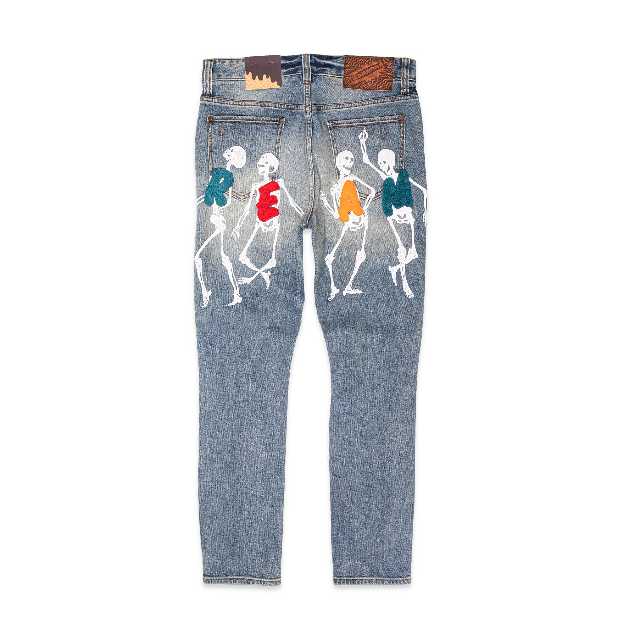Icecream Mens 'Medium Blue' The Dead Don't Dance Jeans