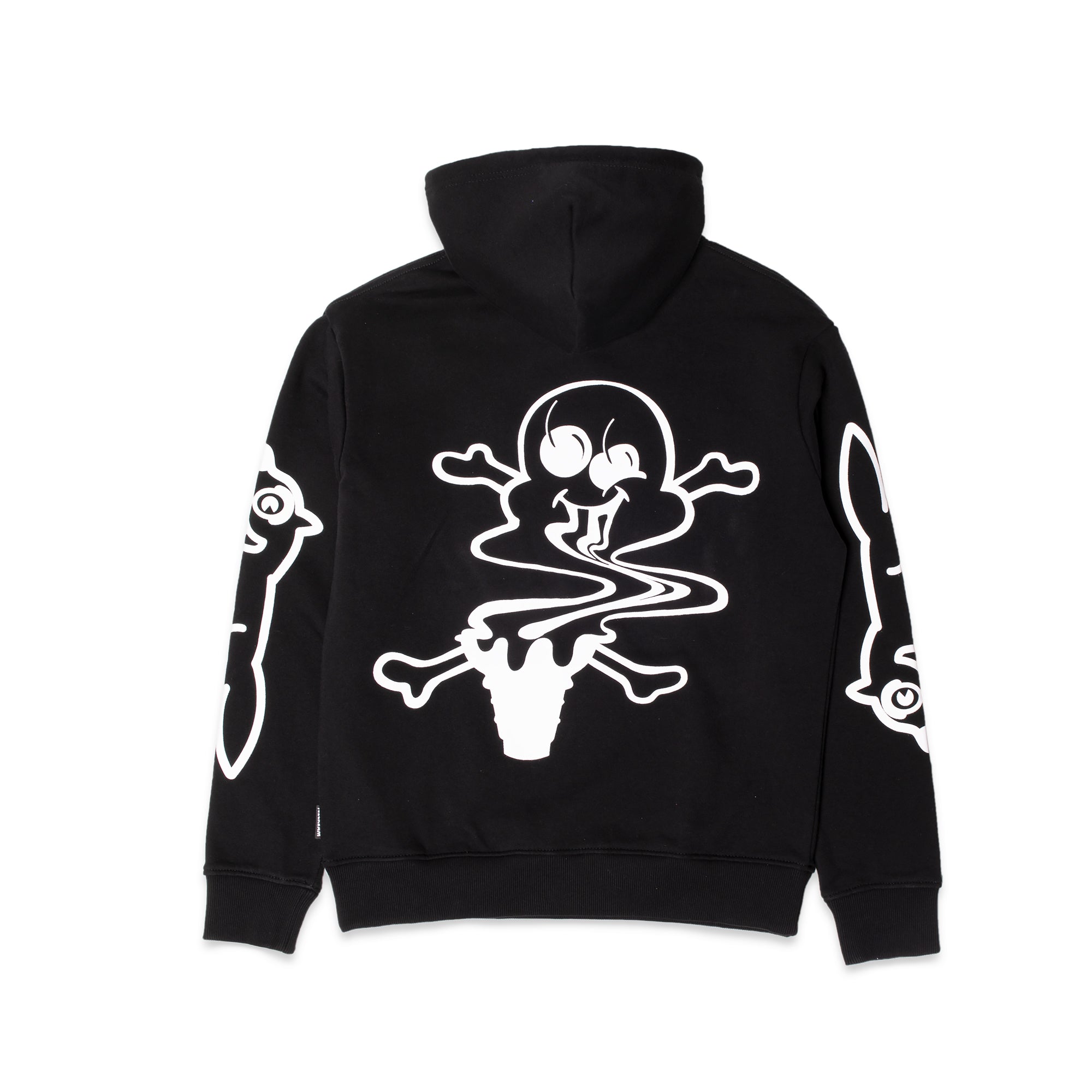 Icecream Mens 'Black' White Hoodie