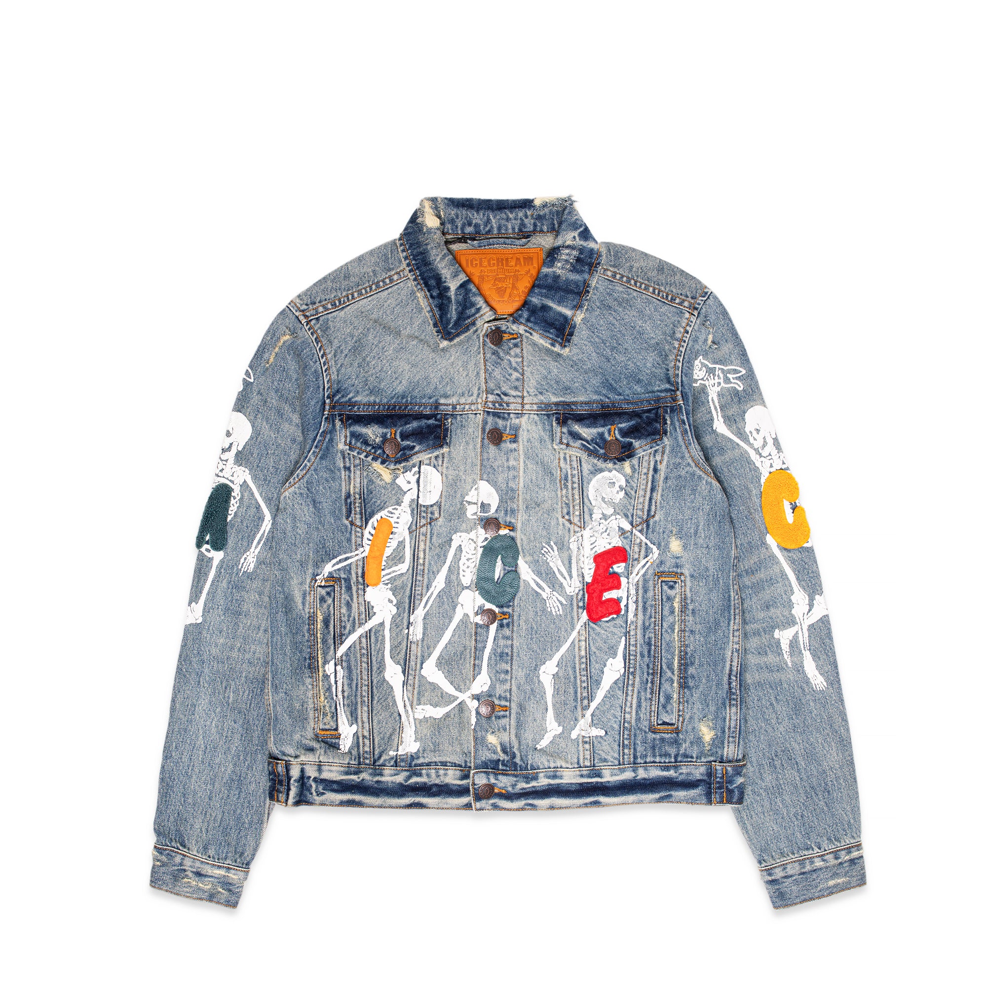 Icecream Mens 'Medium Blue' Denim Jacket