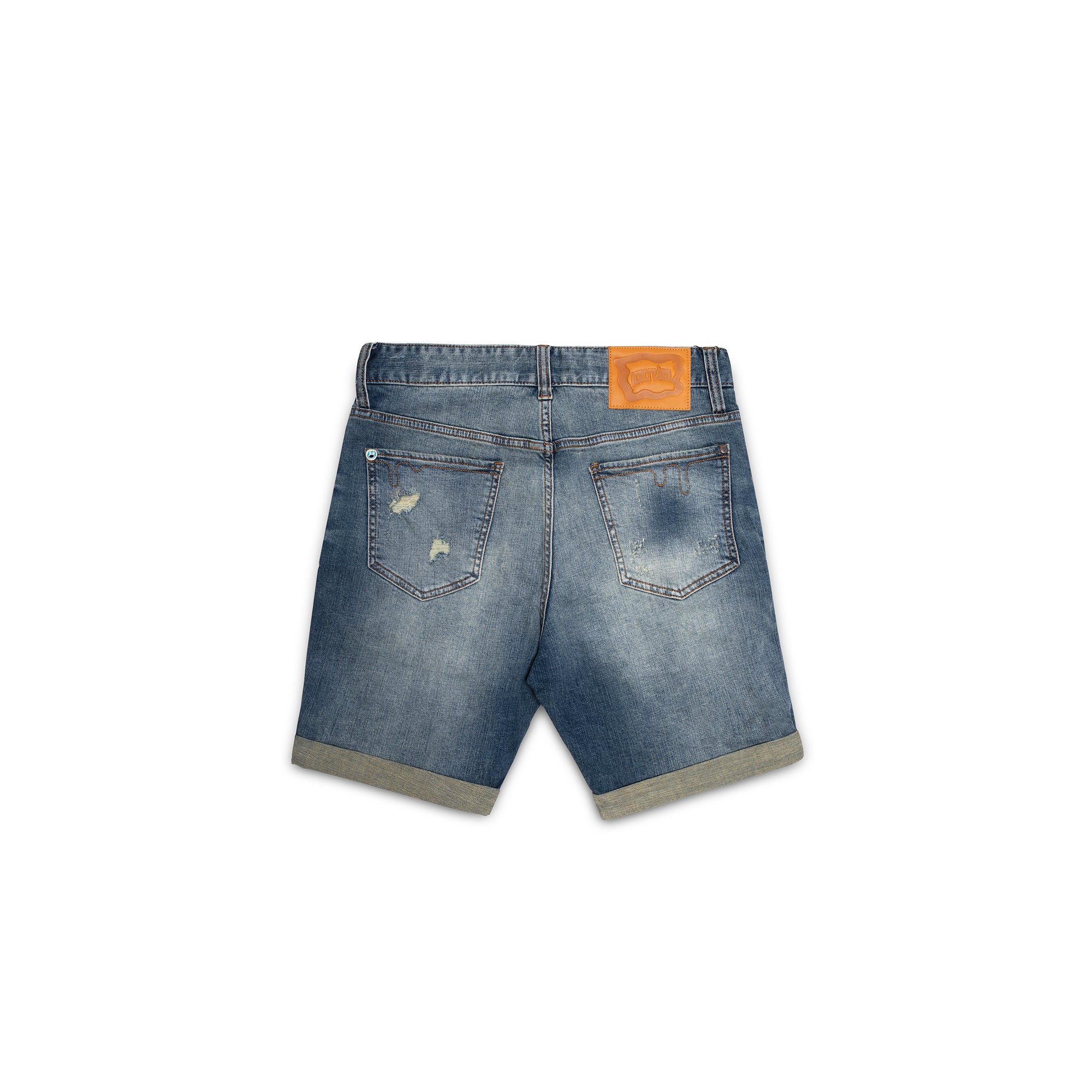 Ice Cream Soft Serve Jean Shorts 'Blue Jean'