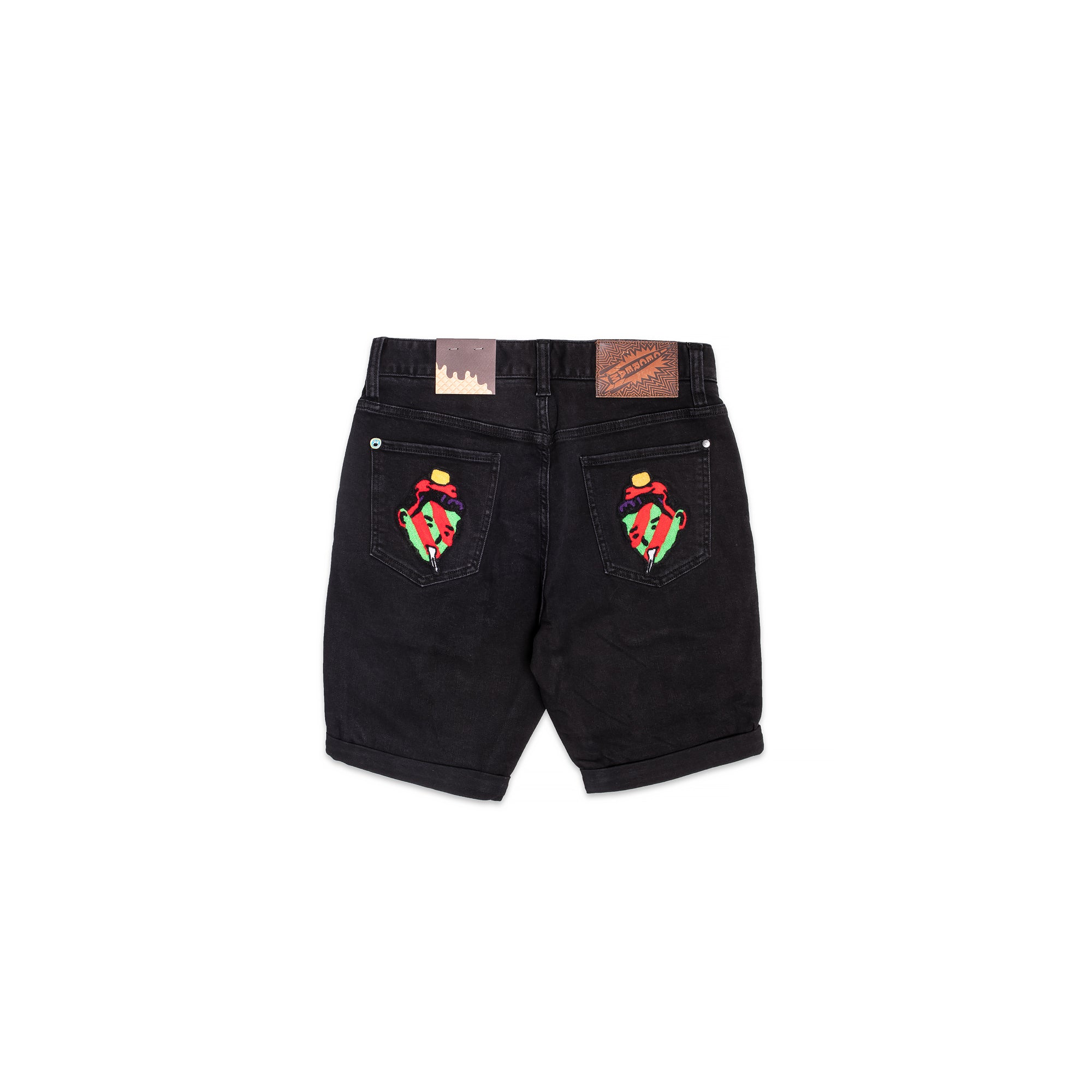 Icecream Mens Black Beauty Jean Shorts 'Black Jean'