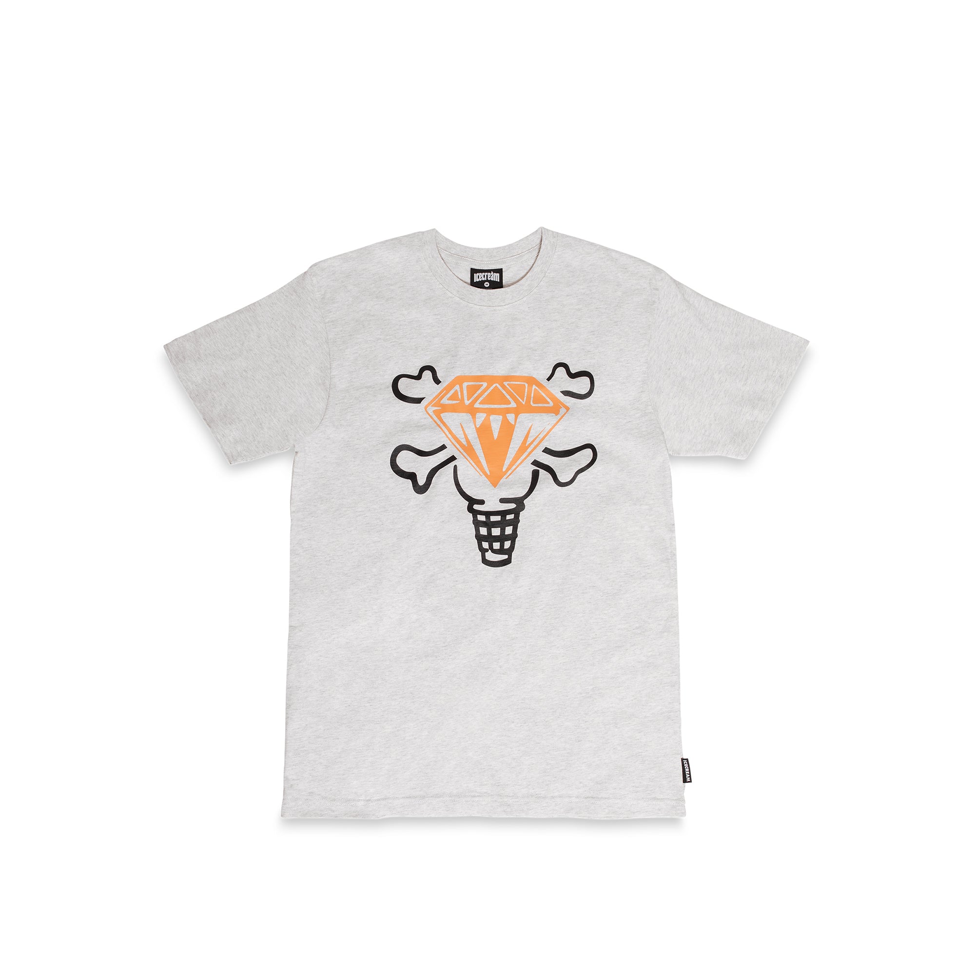 Icecream Mens Cubic SS Tee 'Light Heather Grey'