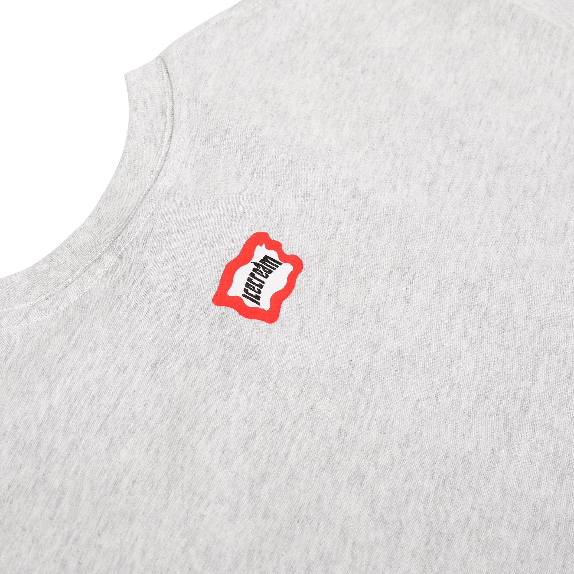 Icecream Mens Cubic SS Tee 'Light Heather Grey'