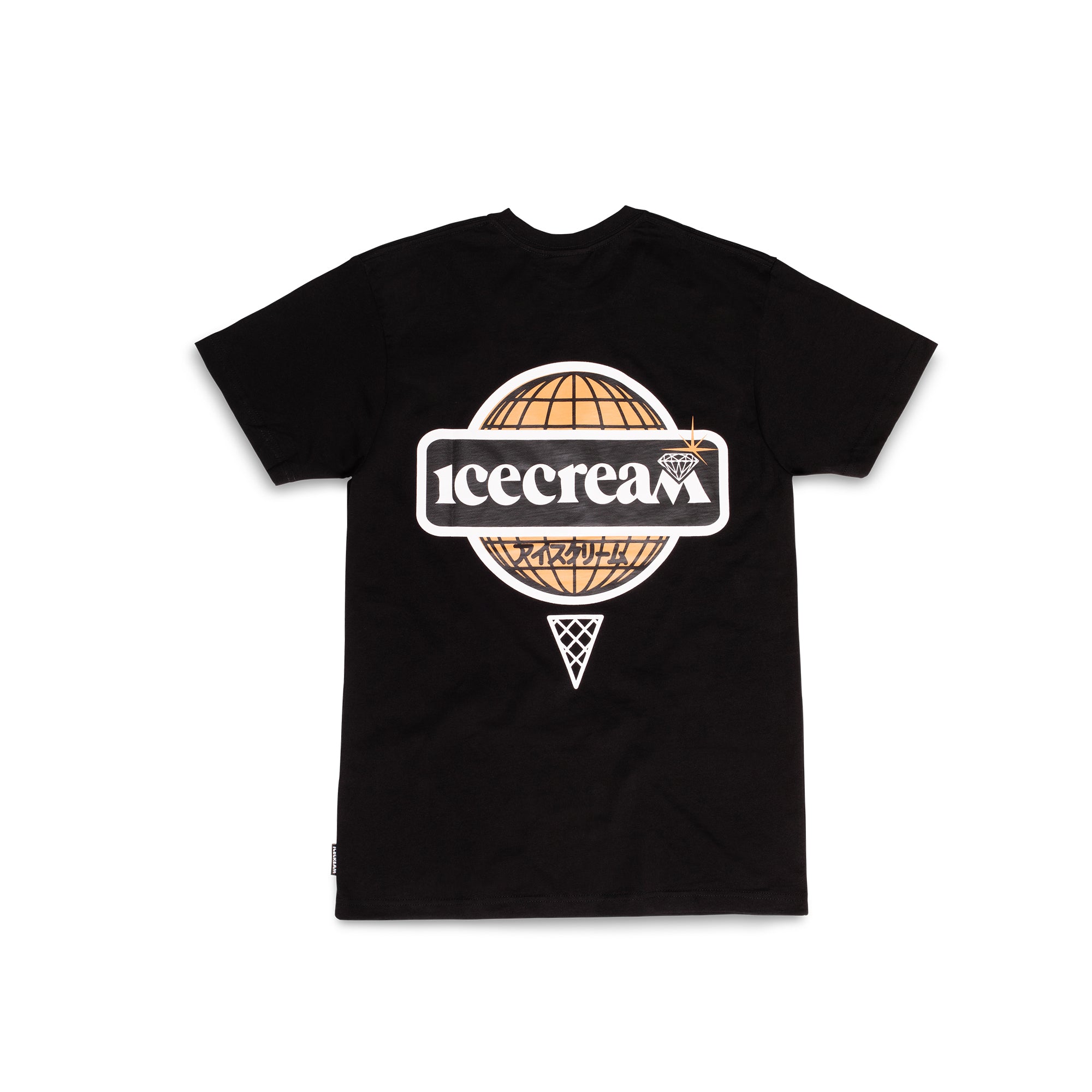 Icecream Mens Worldwide SS Tee 'Black'