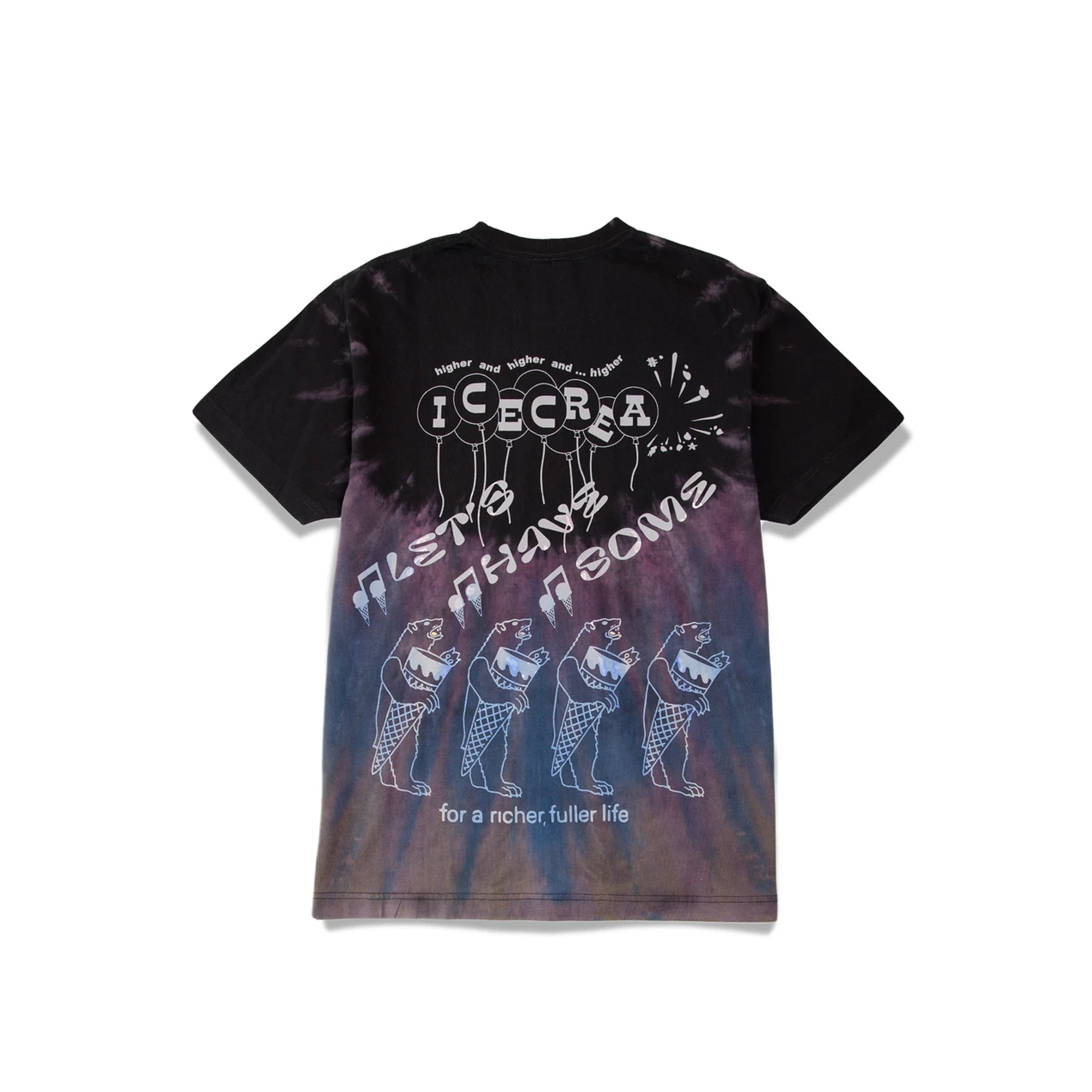 Icecream Mens Higher SS Knit Tee 'Tie Dye'