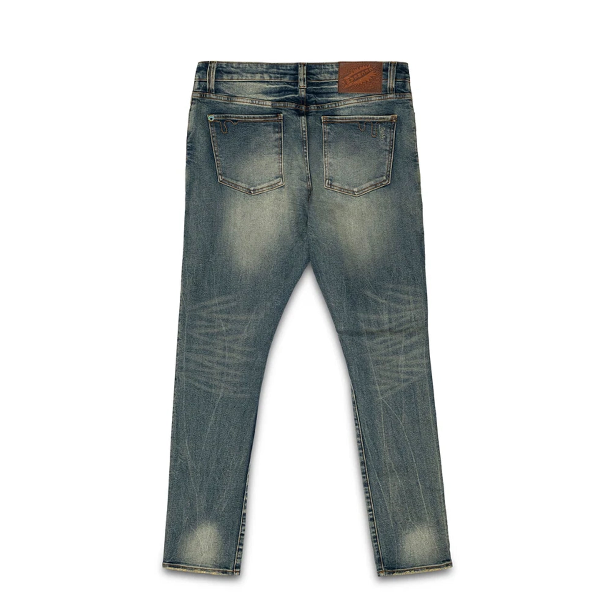 Icecream Mens Running Dog Jean 'Med Washed Blue'