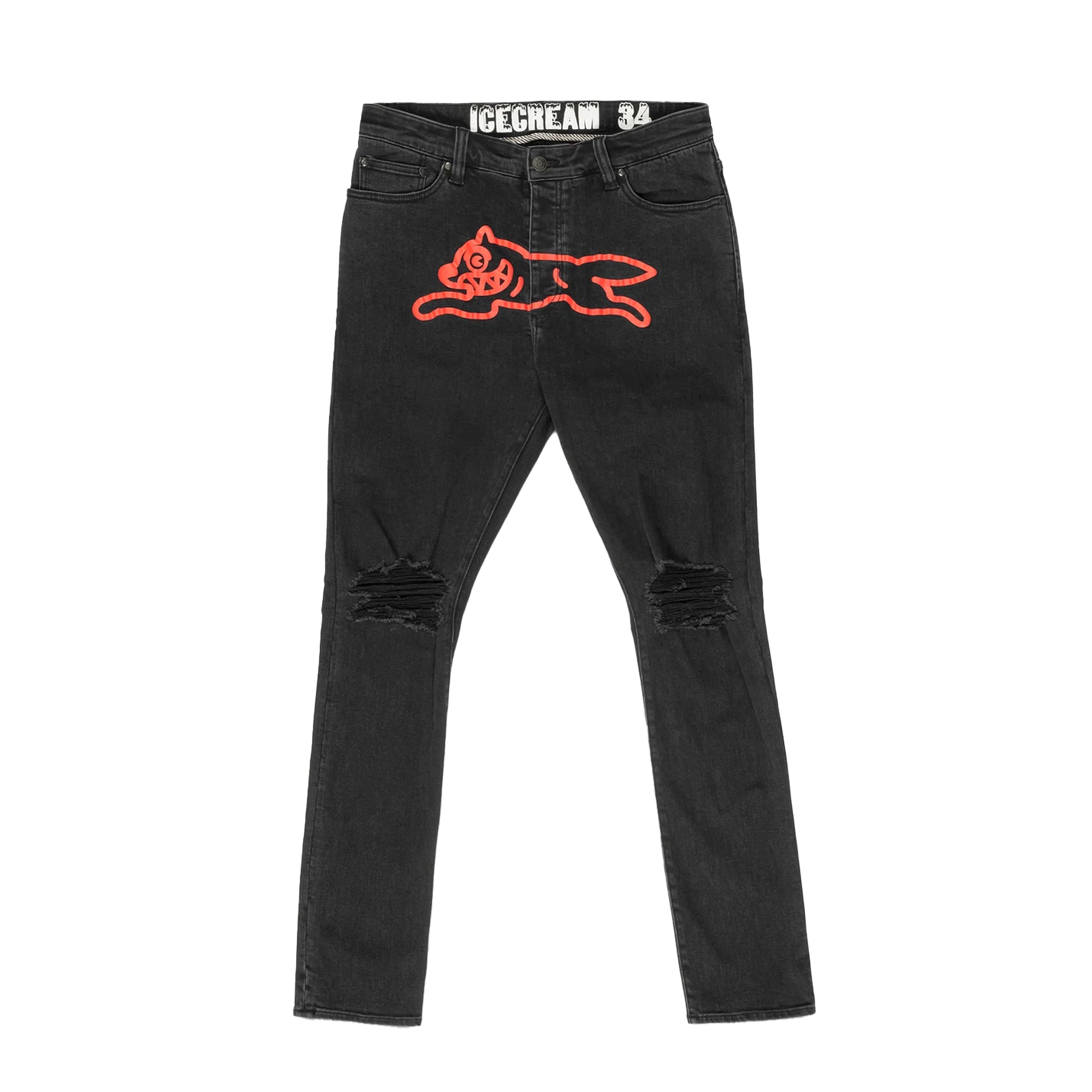 Icecream Mens Running Dog Jean 'Black'