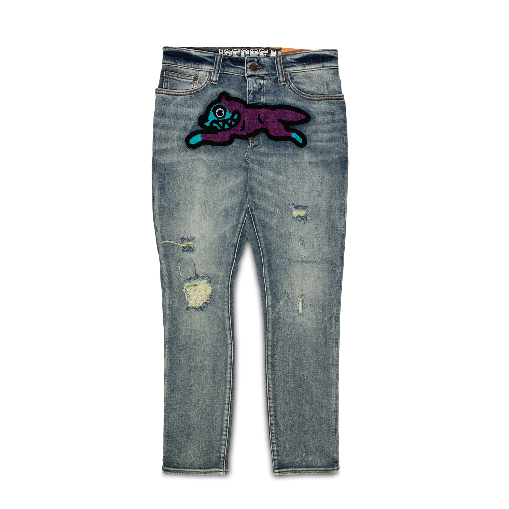 Ice Cream Mens Running Dog jean 'Medium Wash Blue'