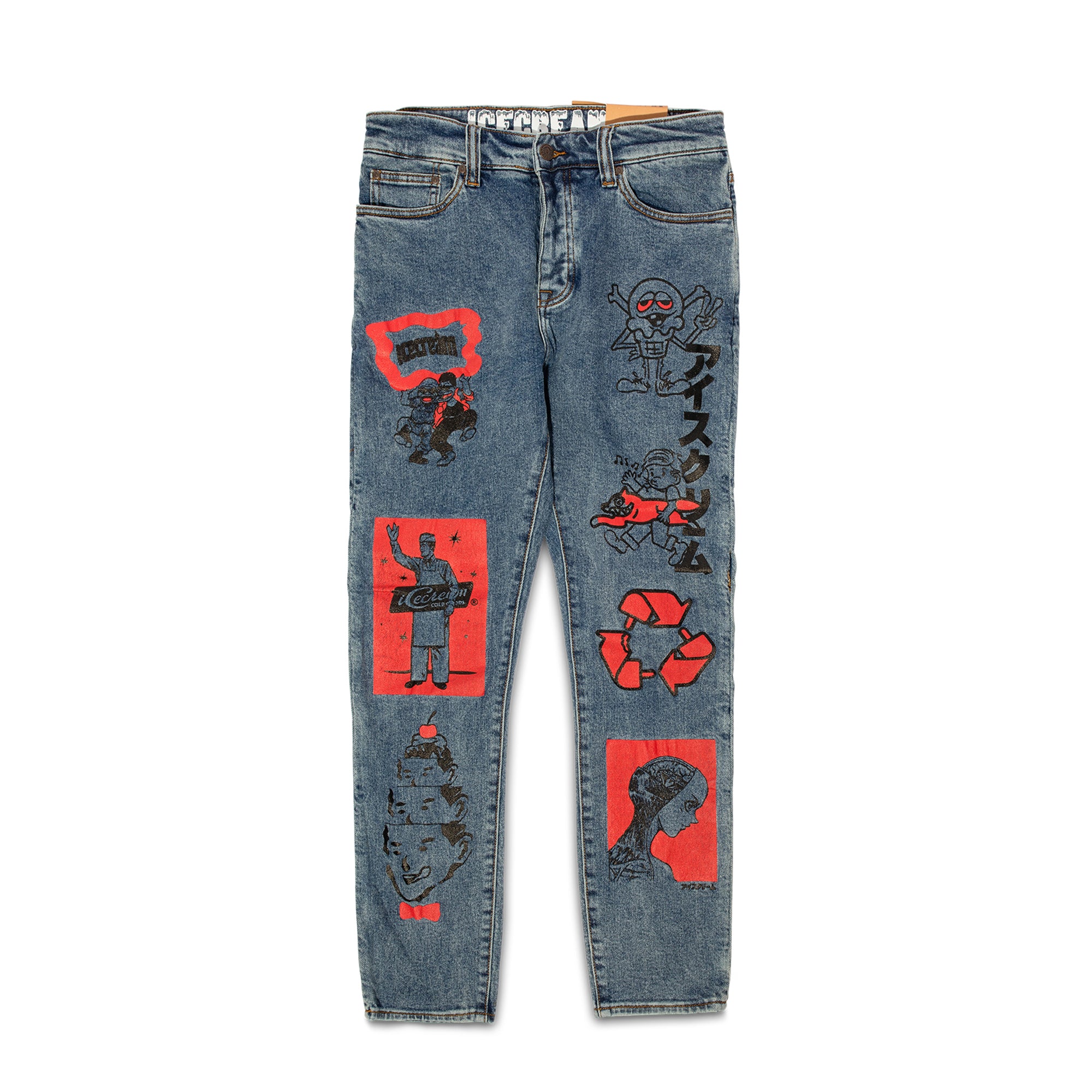 Icecream Mens Infamous Jean 'Blue'