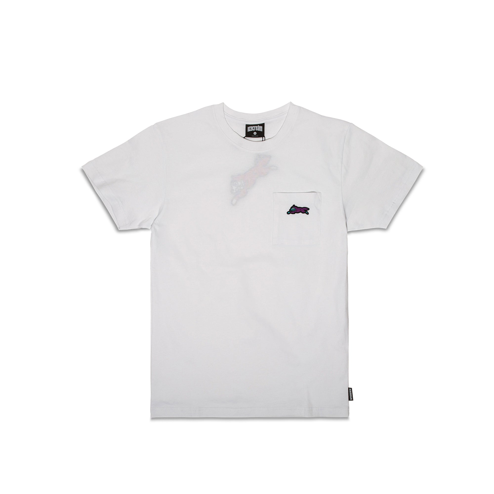 Icecream Mens Corner Pocket SS Knit 'White'