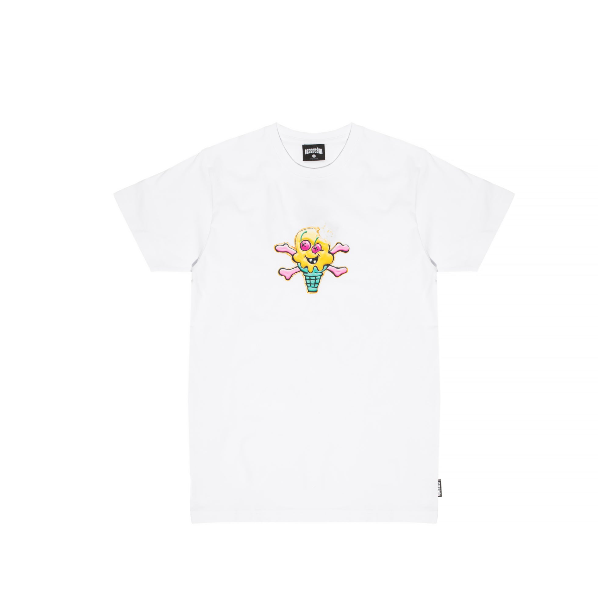 ICECREAM Mens Cookie SS Tee White