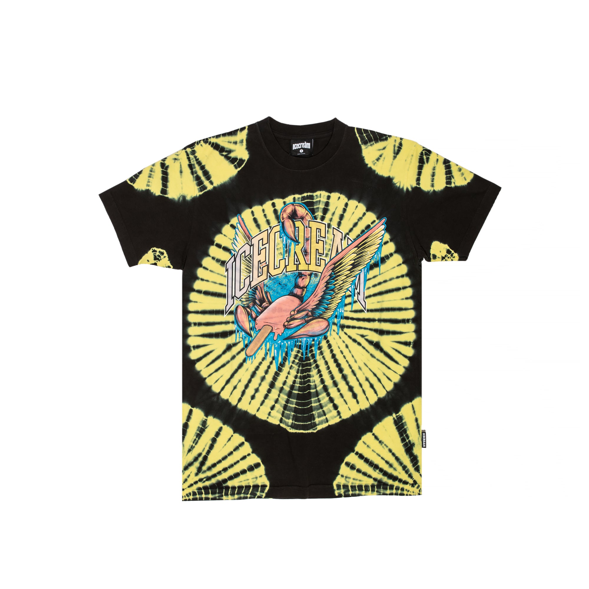 ICECREAM Mens Scorpion SS Knit Tee Grey