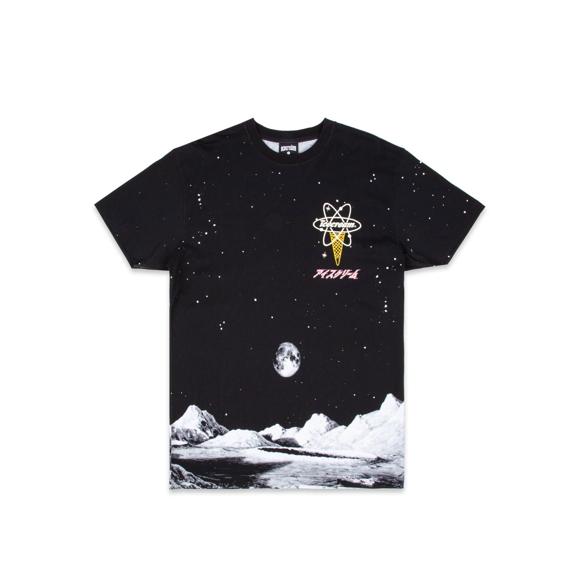 ICECREAM Mens Interstellar SS Knit Tee Grey