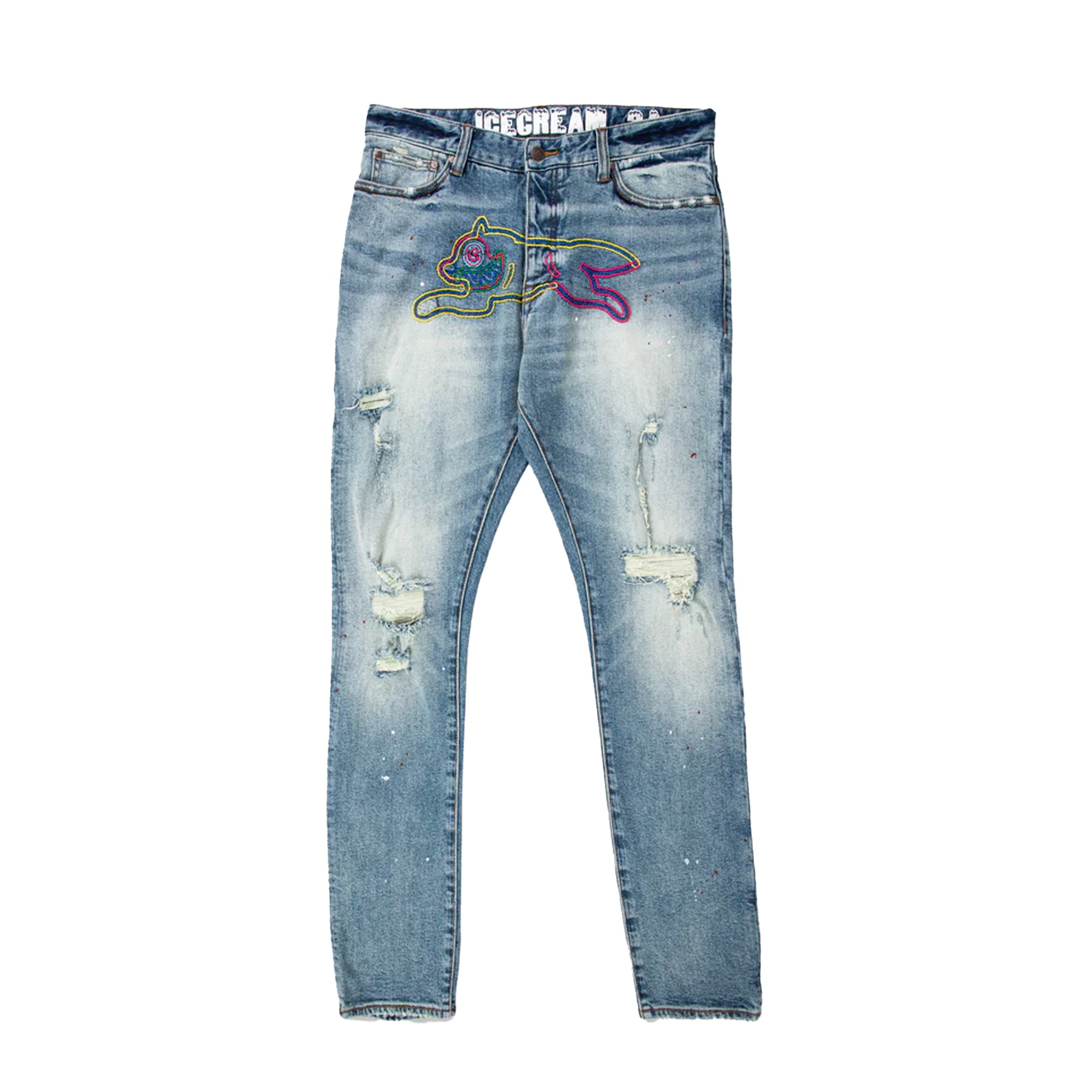 ICECREAM Mens Creme Jeans