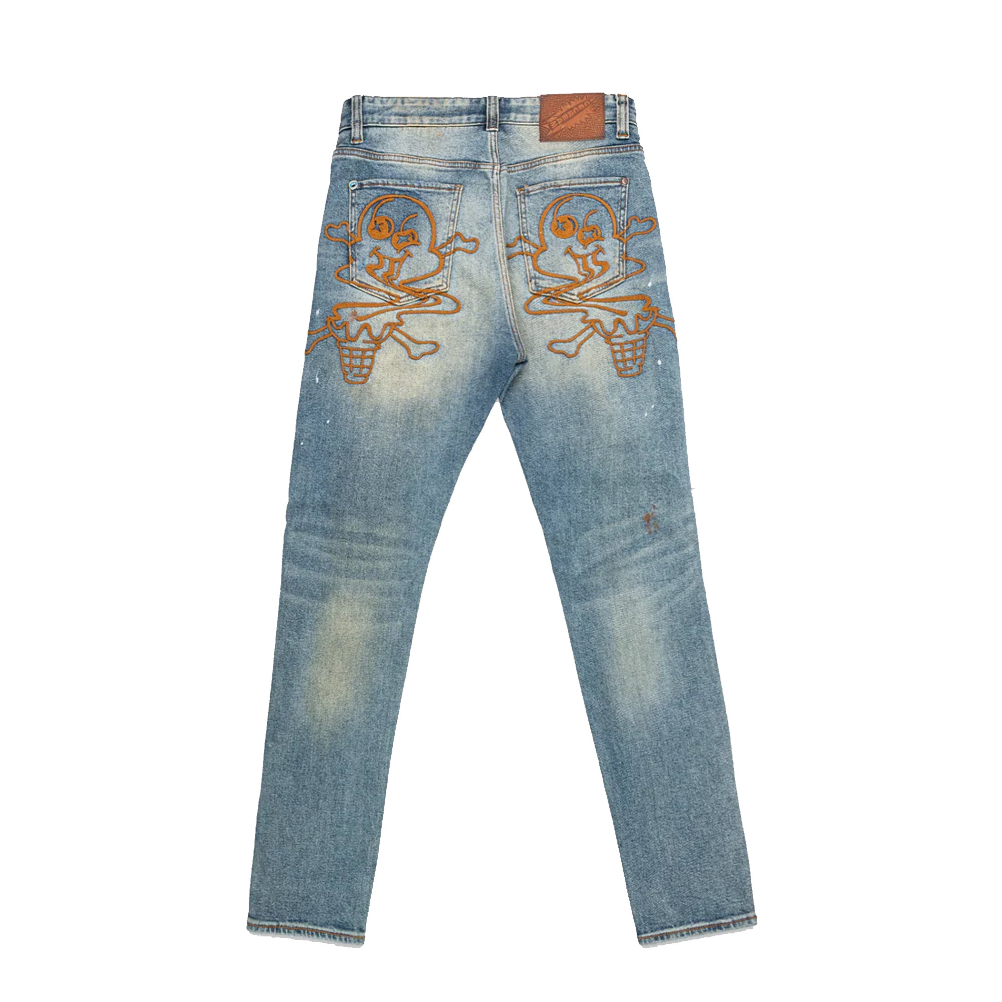 ICECREAM Mens Faded Jeans