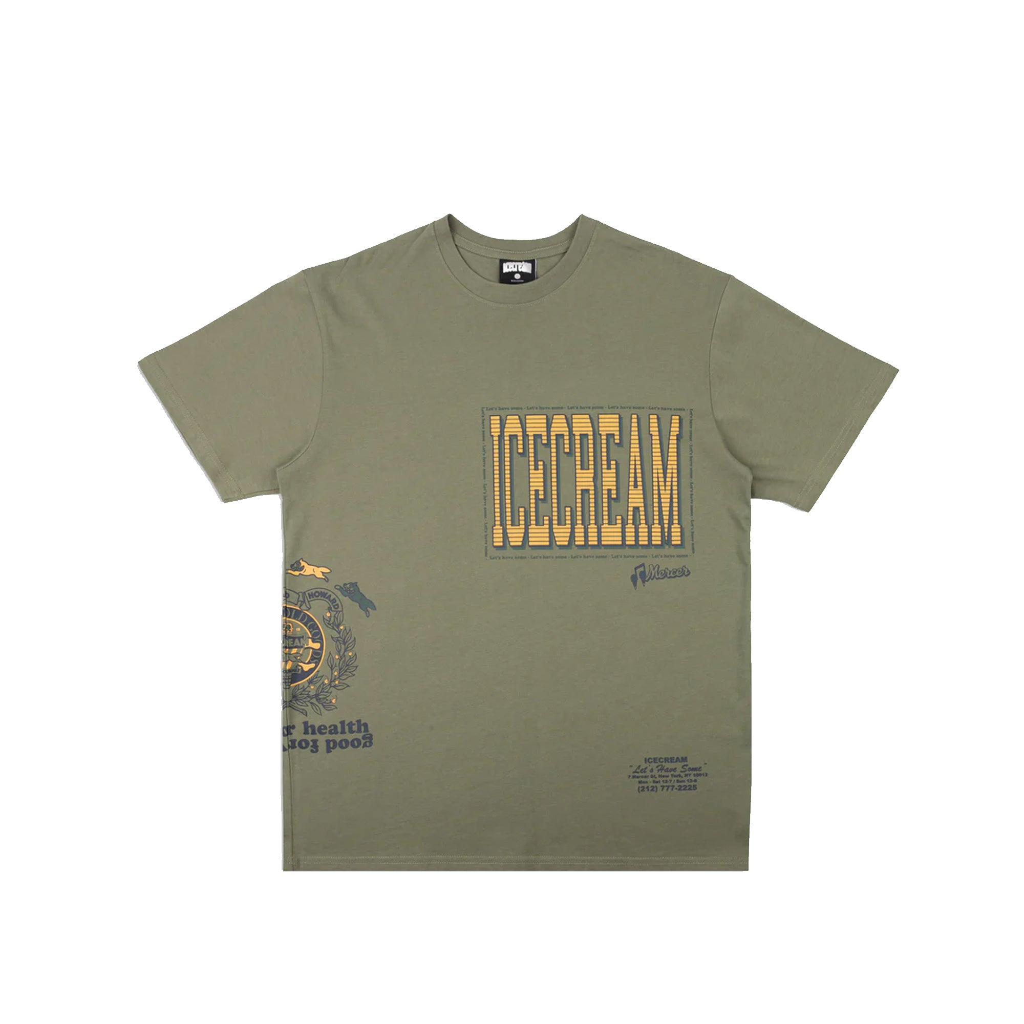 ICECREAM Mens Mercer SS Tee