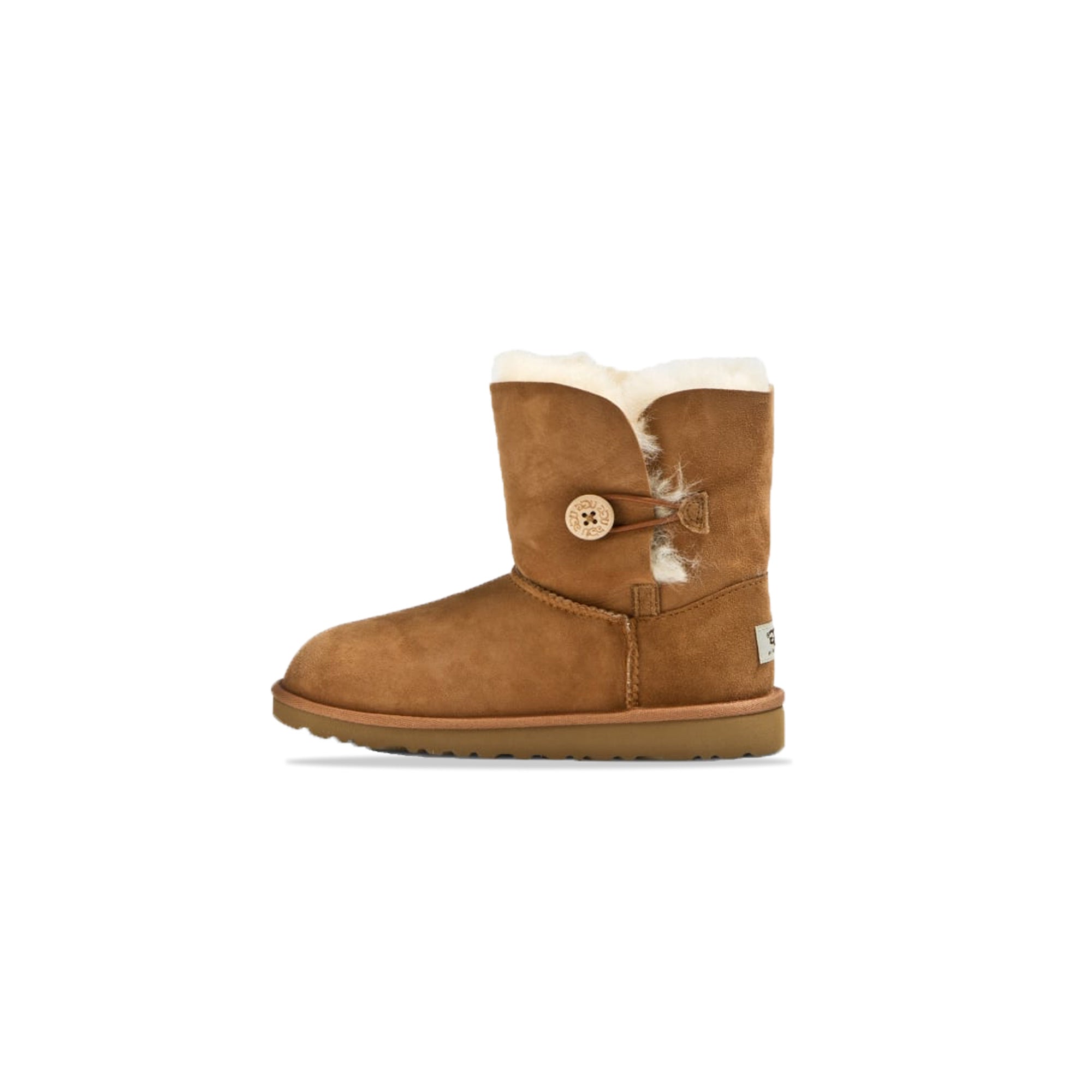 UGG Little Kids Bailey Button Boots Chestnut