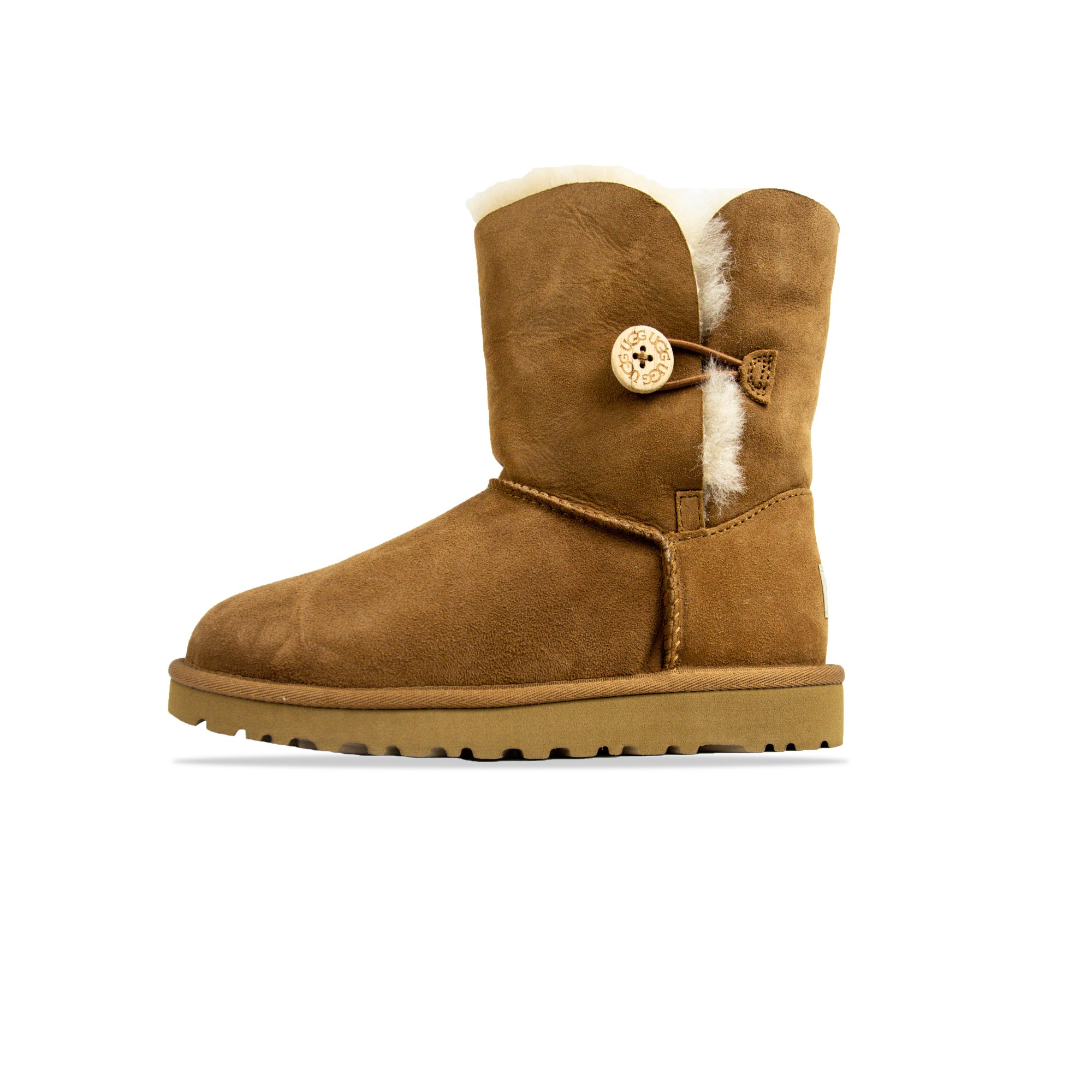 UGG Kids Bailey Button I Boots Chestnut