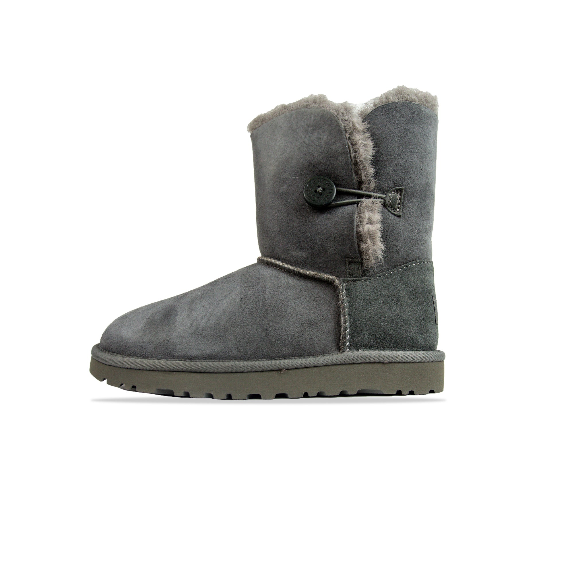 Big Kids' UGG Bailey Button 5991YK-GREY Renarts