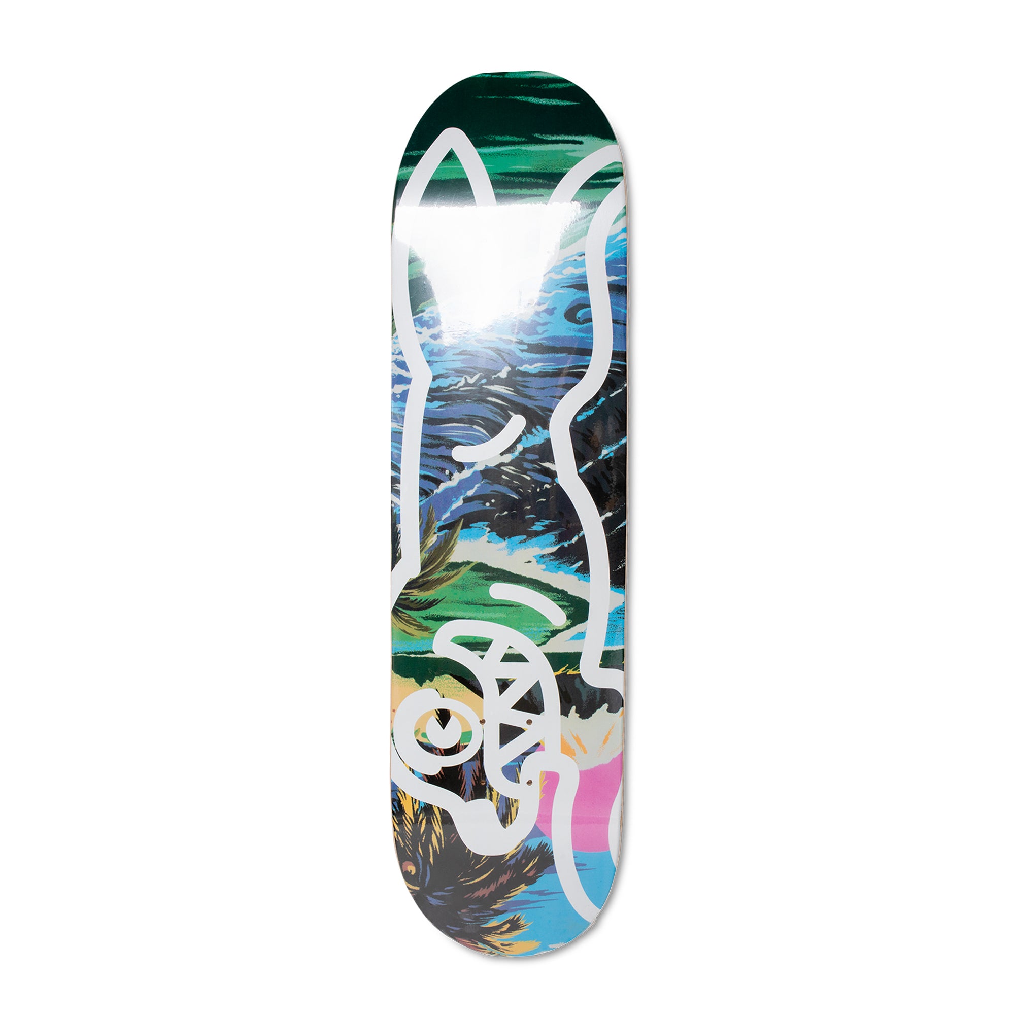 Icecream Mens Sunset Skate Deck 'Hawaiin'