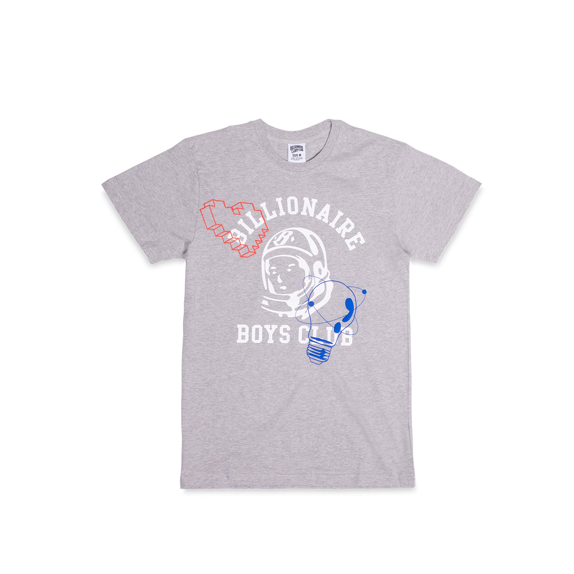 Billionaire Boys Club Mens Billionaire SS Tee 'Heather Grey'