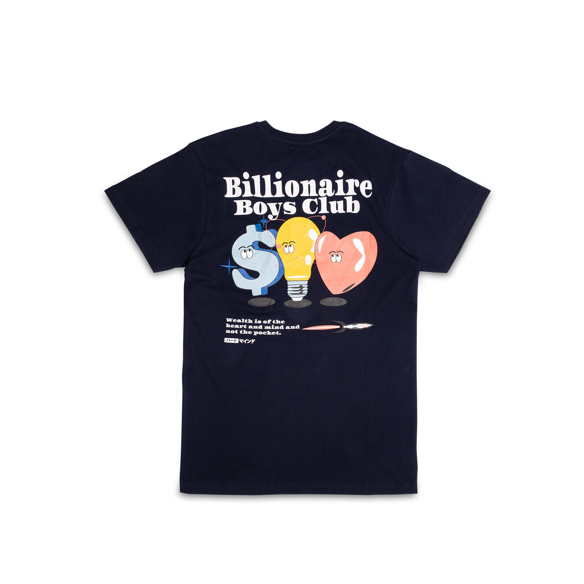 Billionaire Boys Club Mens Homies SS Tee 'Navy Blazer'