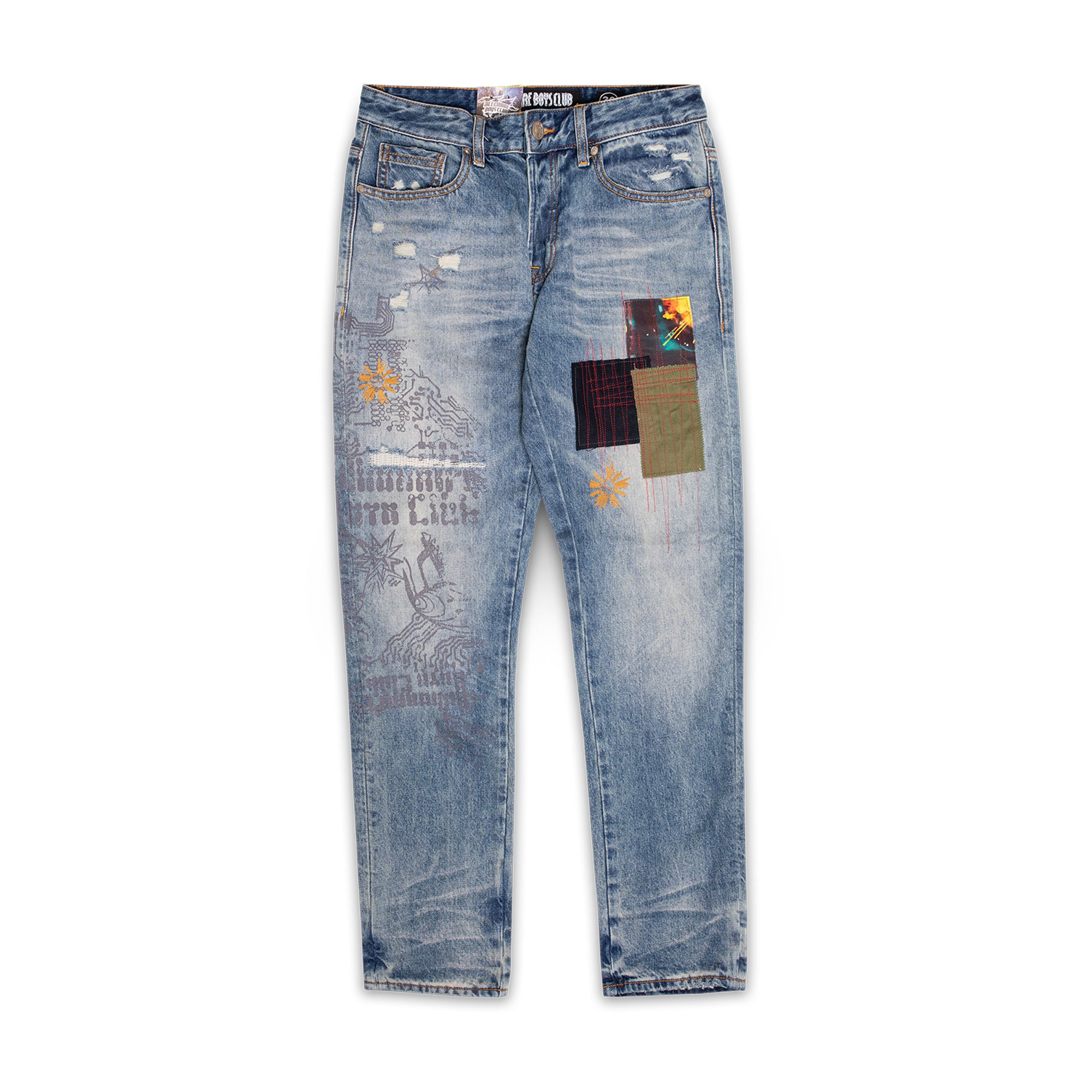 Billionaire Boys Club Mens Circuits Jeans