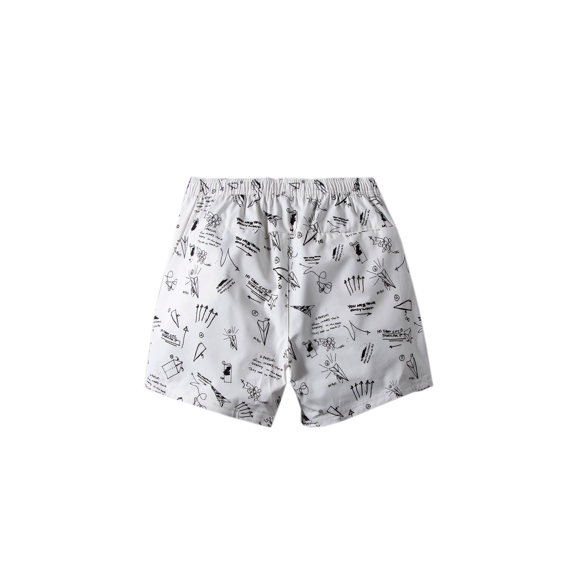 Paper Planes Mens Sketch Shorts