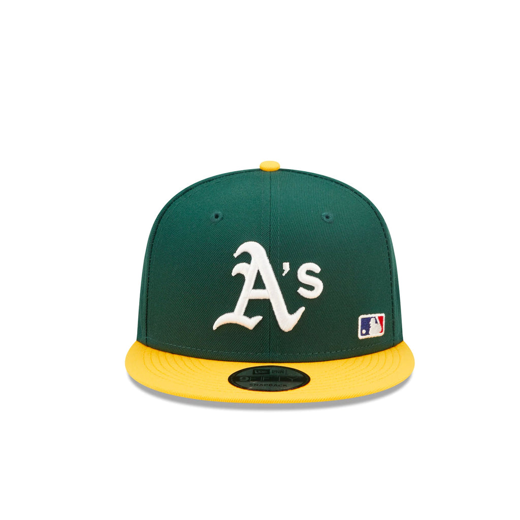 New Era MLB 9Fifty Oakland Athletics Cap (green/yellow)