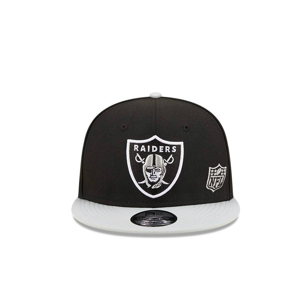 Las Vegas Raiders New Era Pinstripe City Arch 9FIFTY Snapback Hat