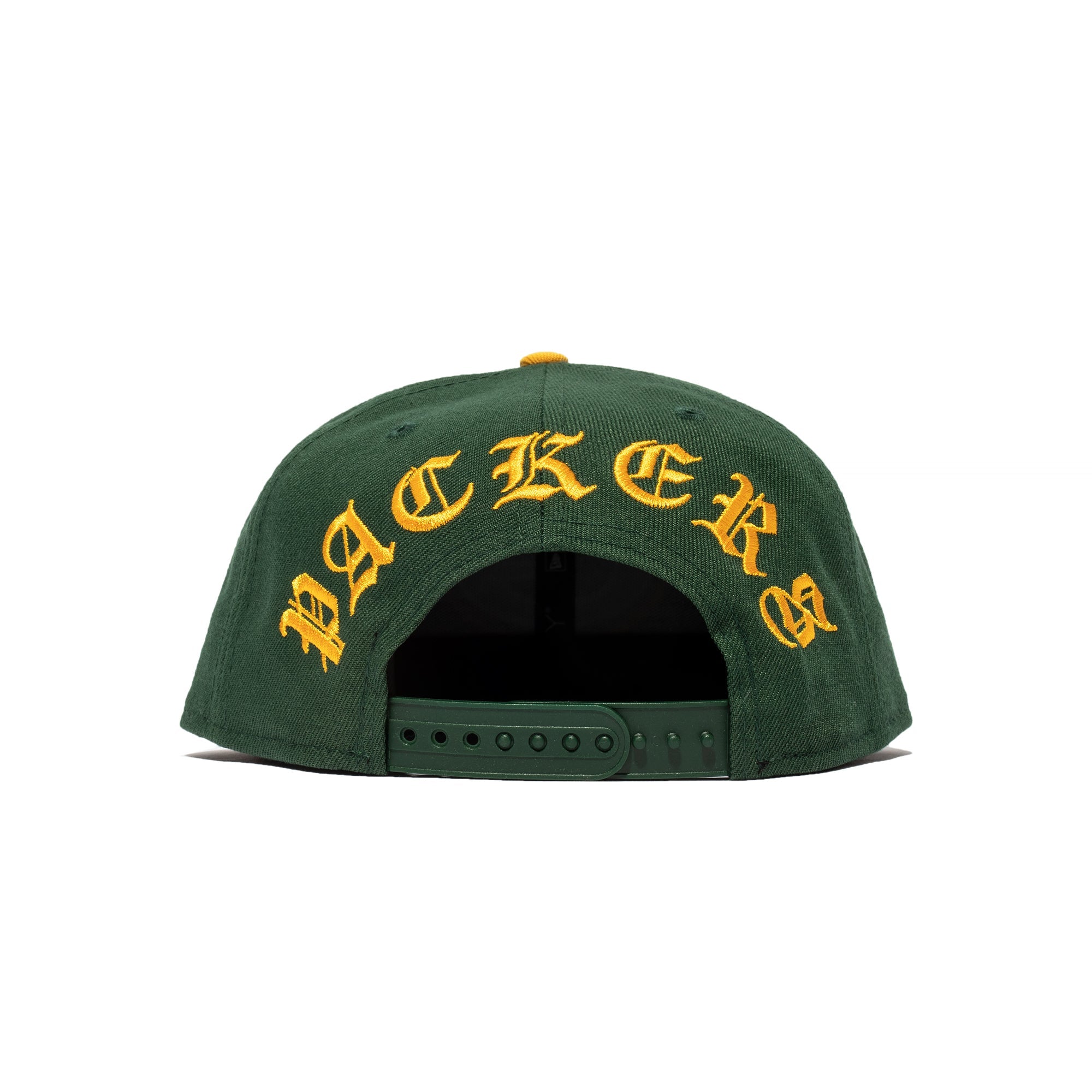 New Era Backletter Arch 9FIFTY Greenbay Packers Snapback Hat