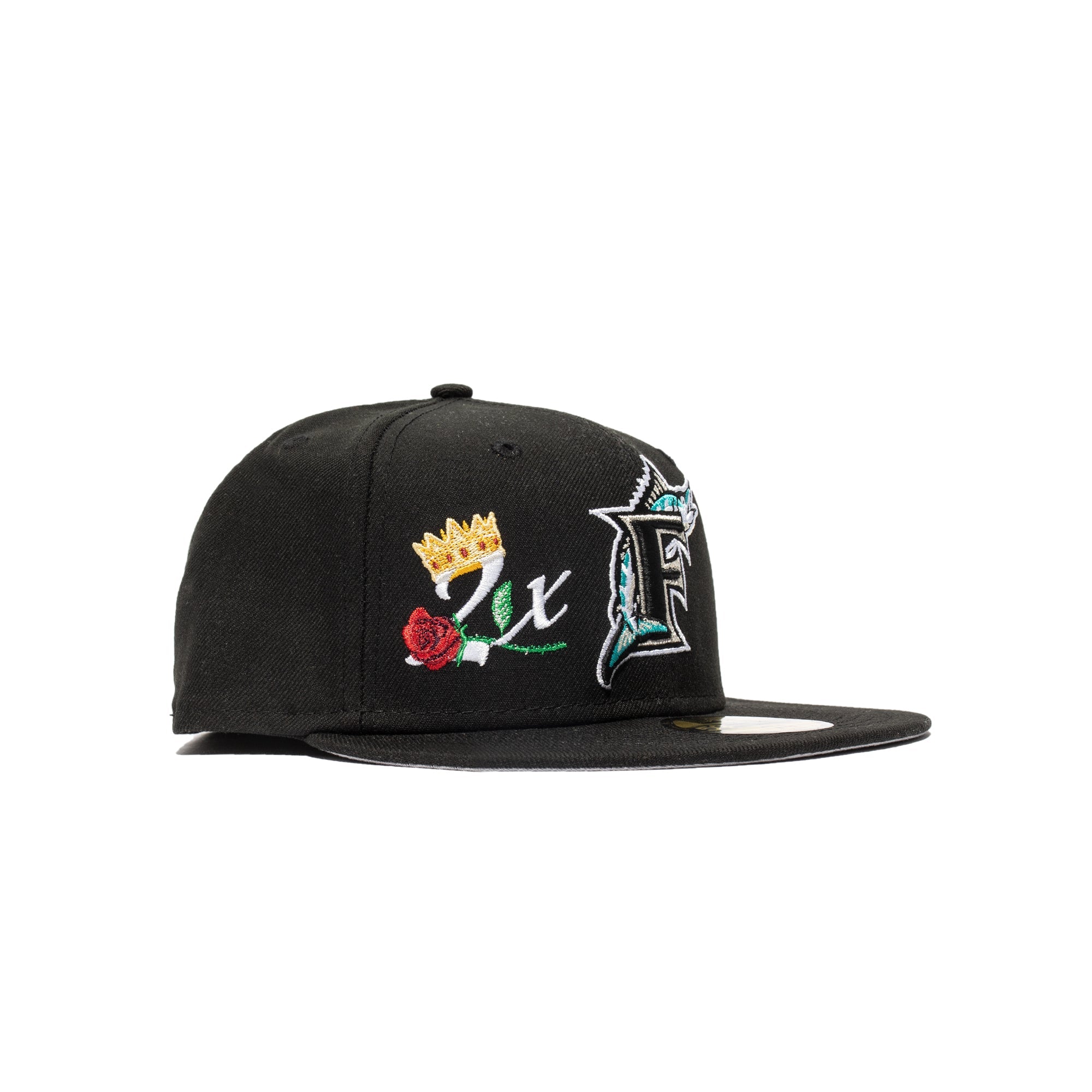 New Era Crown Champs 59FIFTY Florida Marlins Fitted Hat