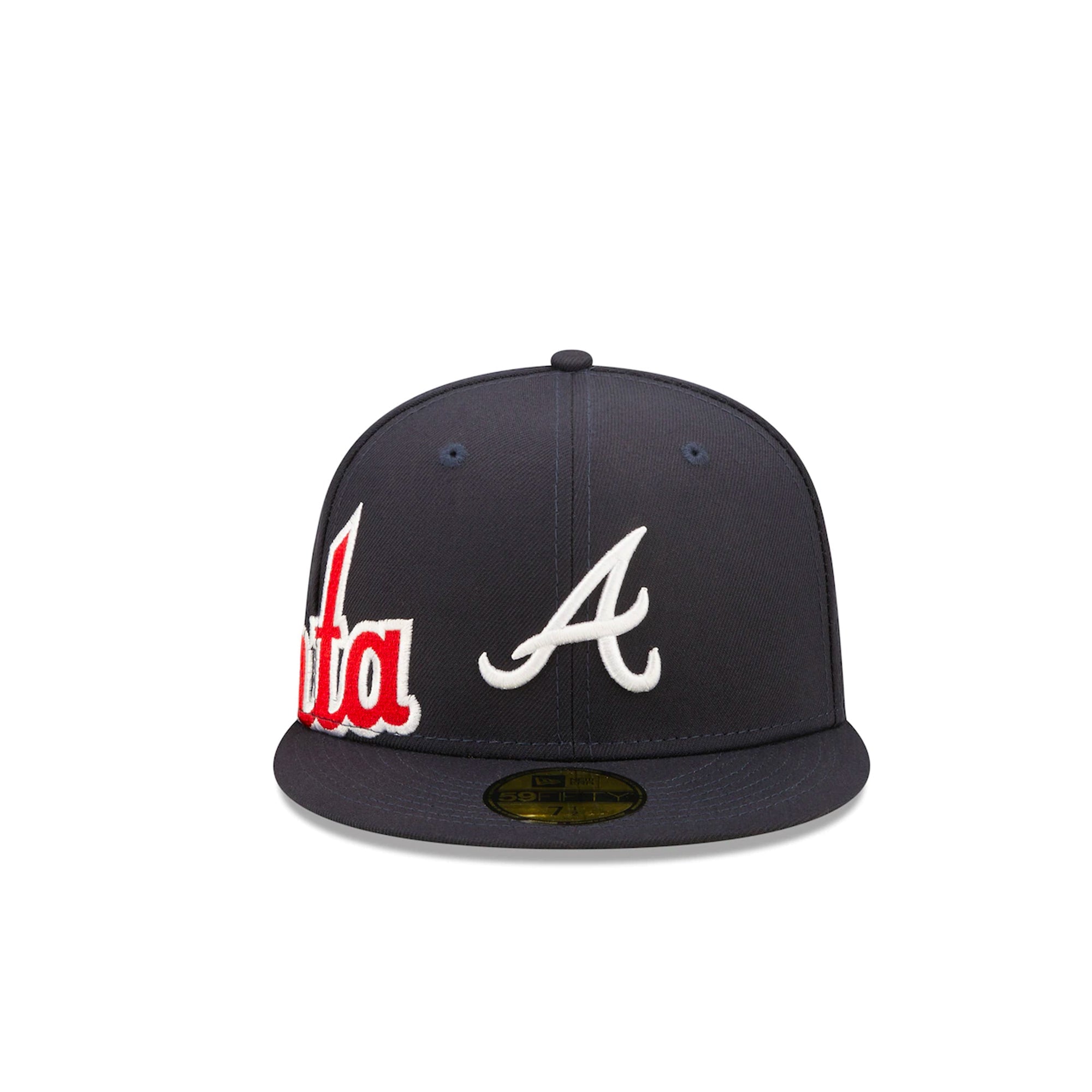 New Era Side Split 59FIFTY Atlanta Braves Fitted Hat