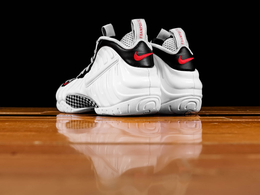 Nike Air Foamposite Pro White/Black/University Red Men's Shoe